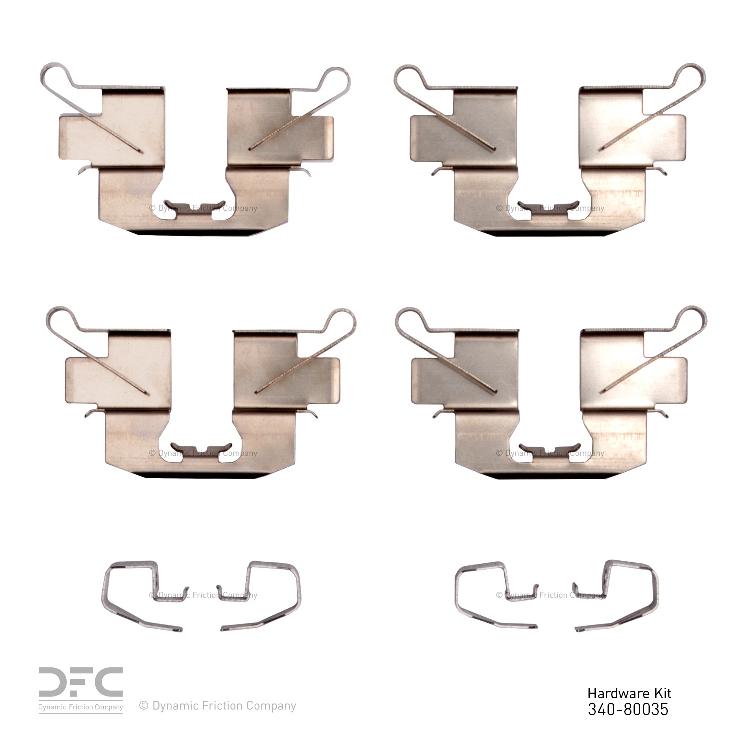 DYN-340-80035 DFC Disc Brake Hardware Kit - Image 2