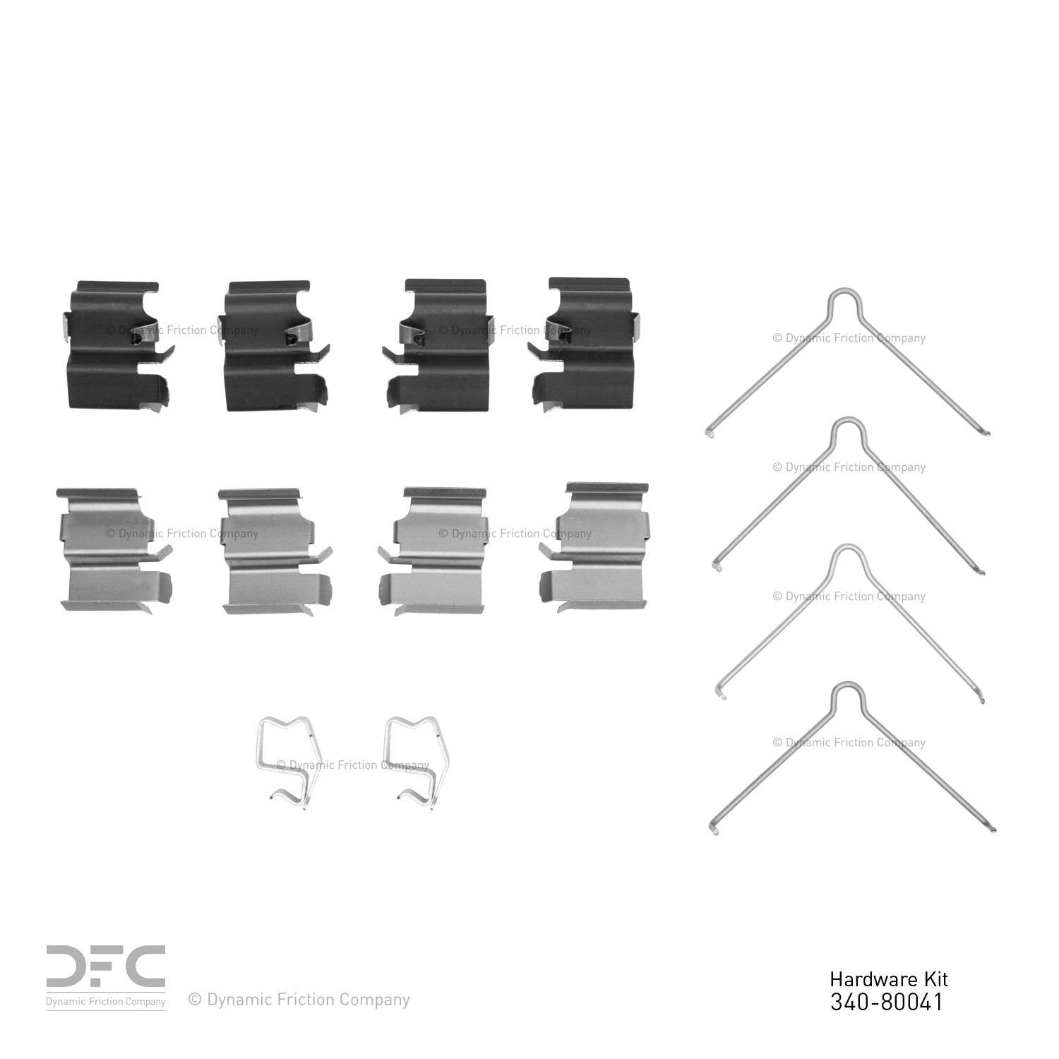 DYN 340-80041 DFC Disc Brake Hardware Kit - Image 2