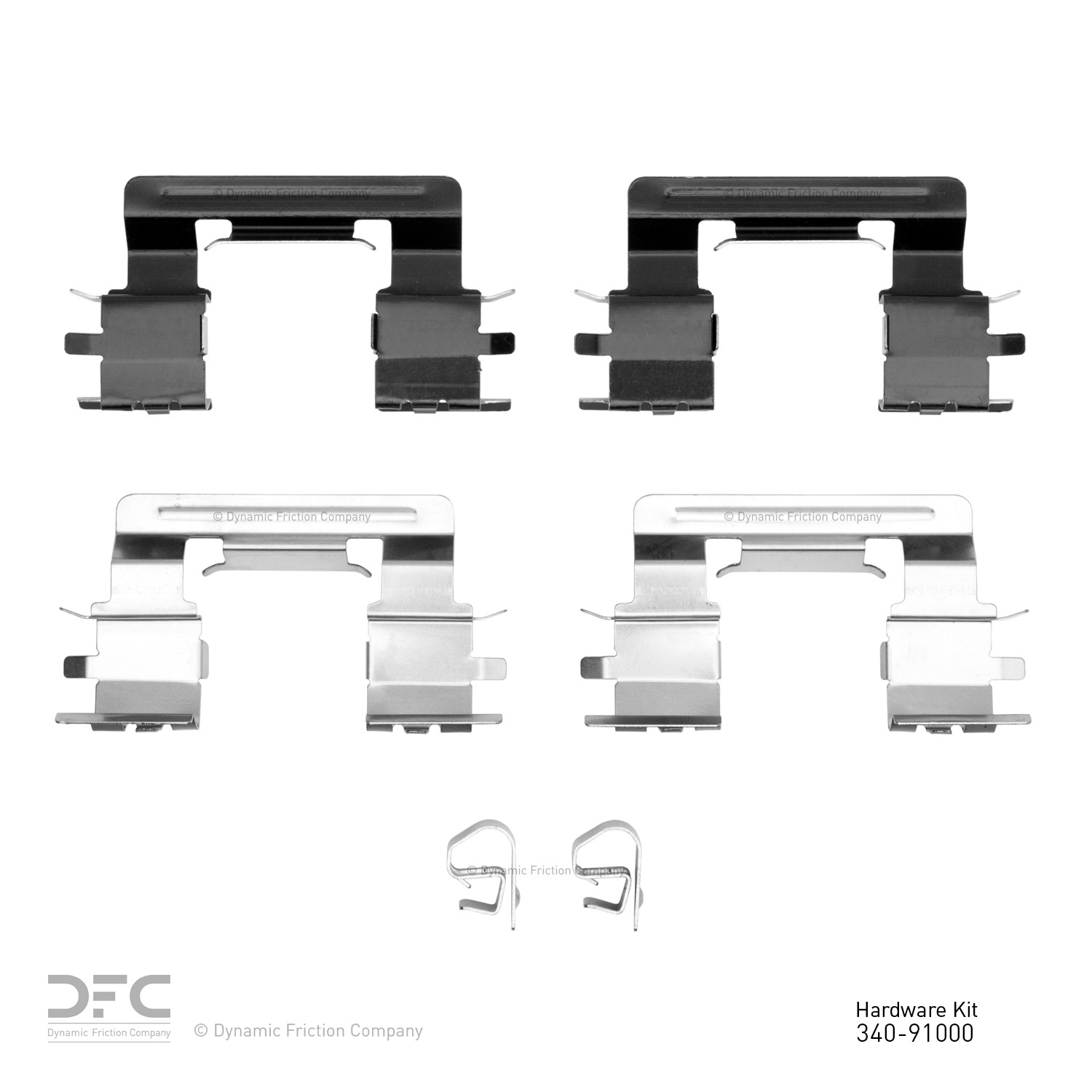DYN 340-91000 DFC Disc Brake Hardware Kit - Image 2