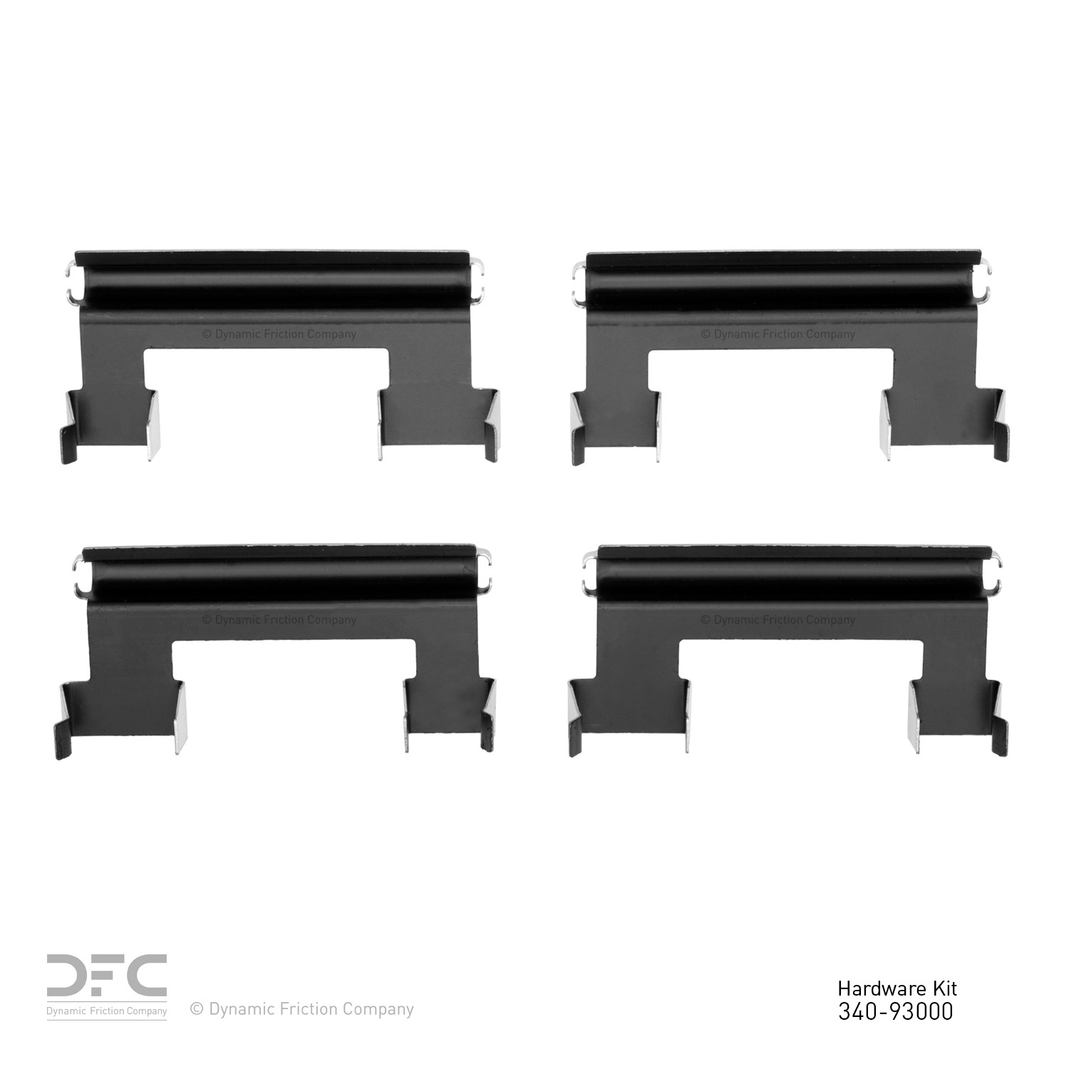 DYN-340-93000 DFC Disc Brake Hardware Kit - Image 2