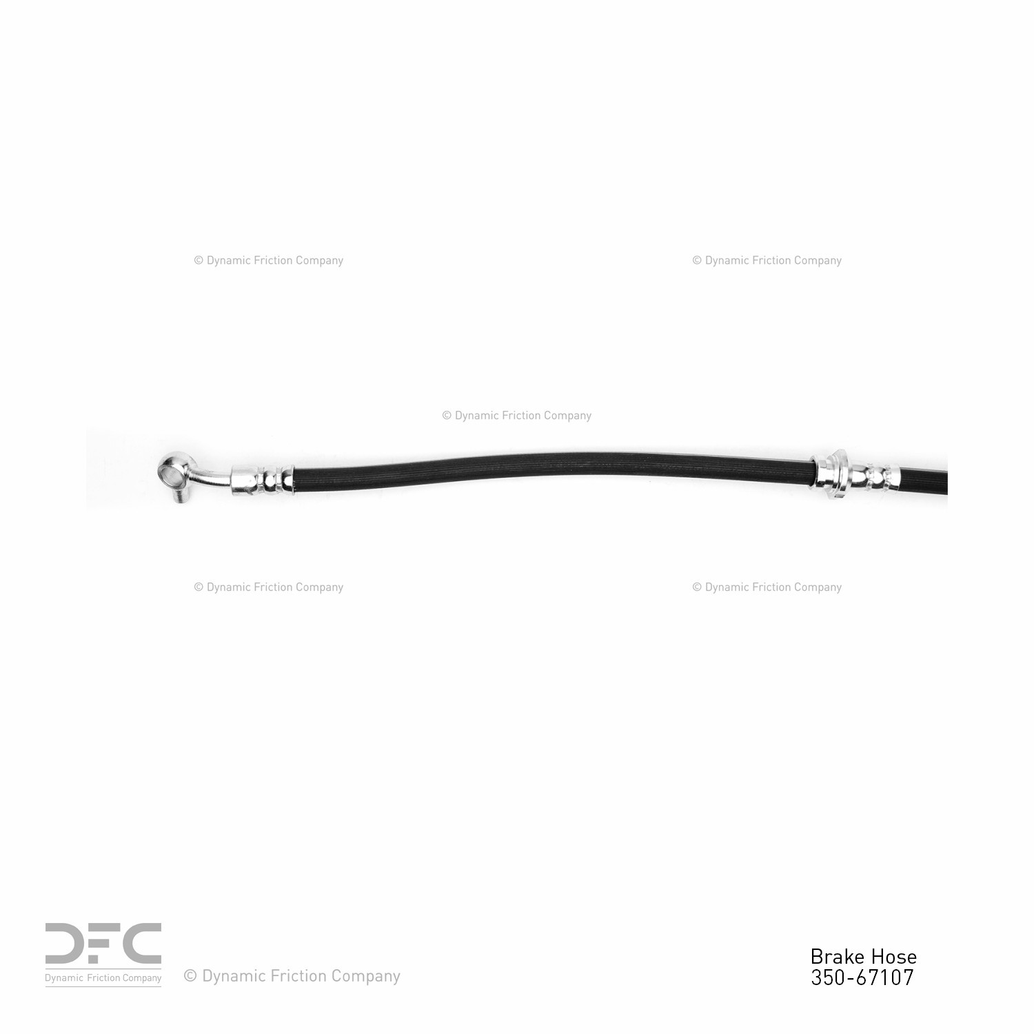 DYN 350-67107 DFC Brake Hose - Image 2