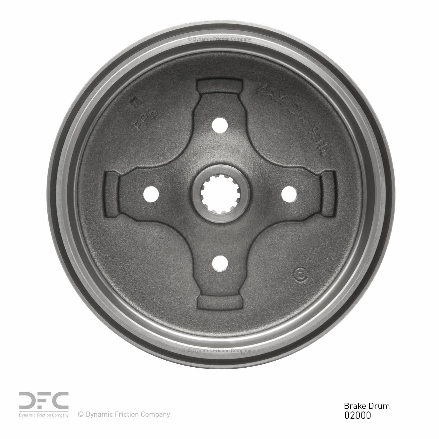 DYN 365-02000 True Balanced Brake Drum - Image 2
