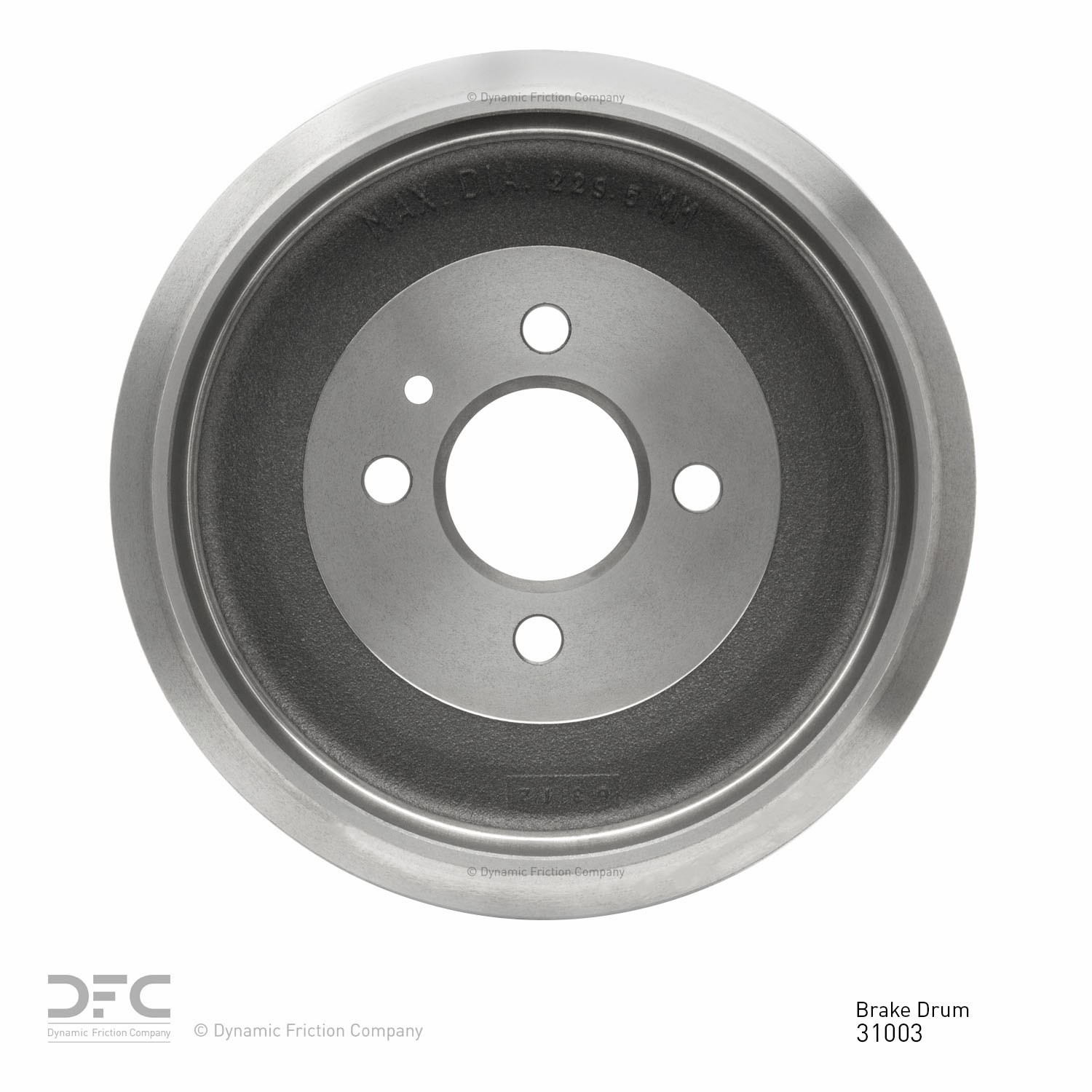 DYN 365-31003 True Balanced Brake Drum - Image 2