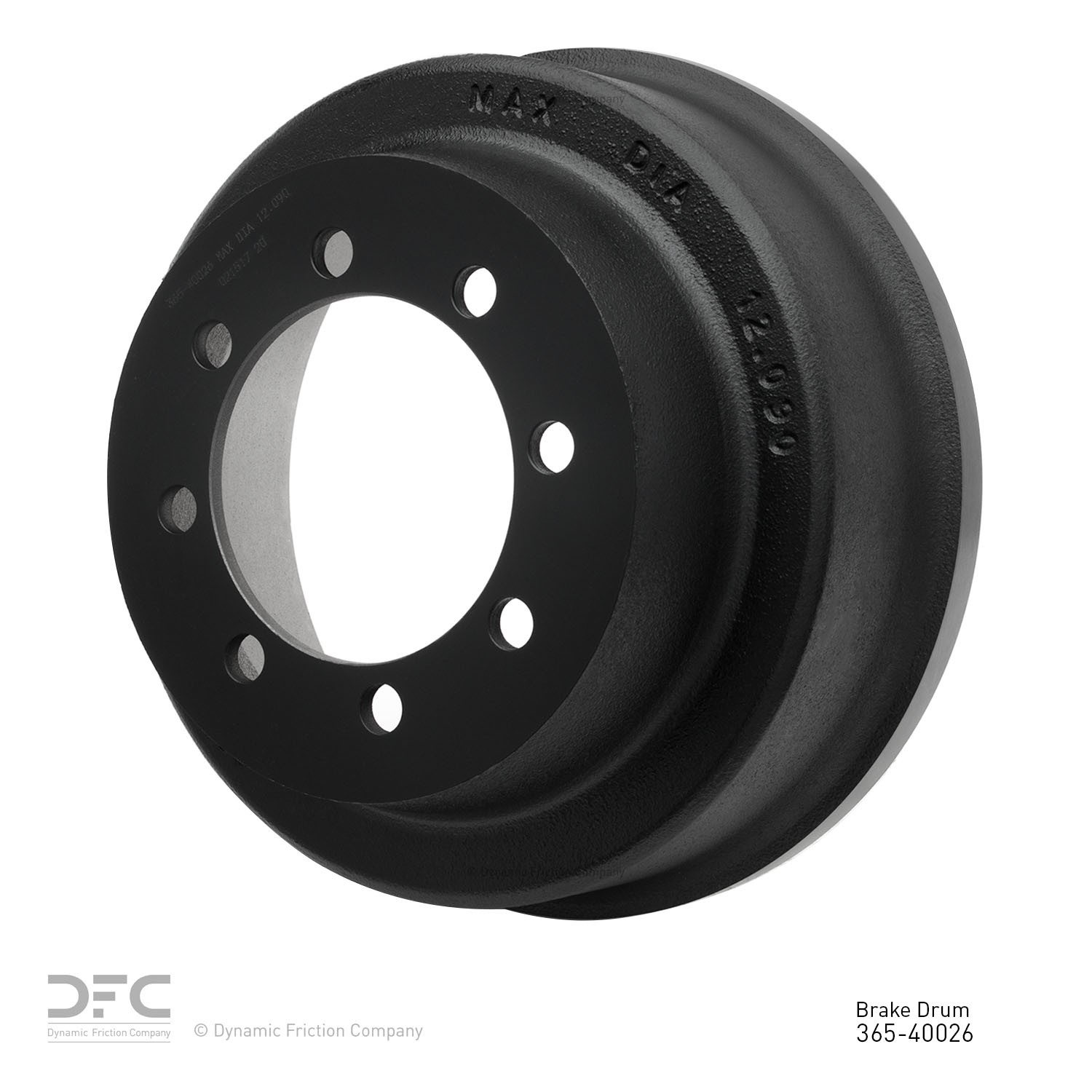 DYN-365-40026 True Balanced Brake Drum
