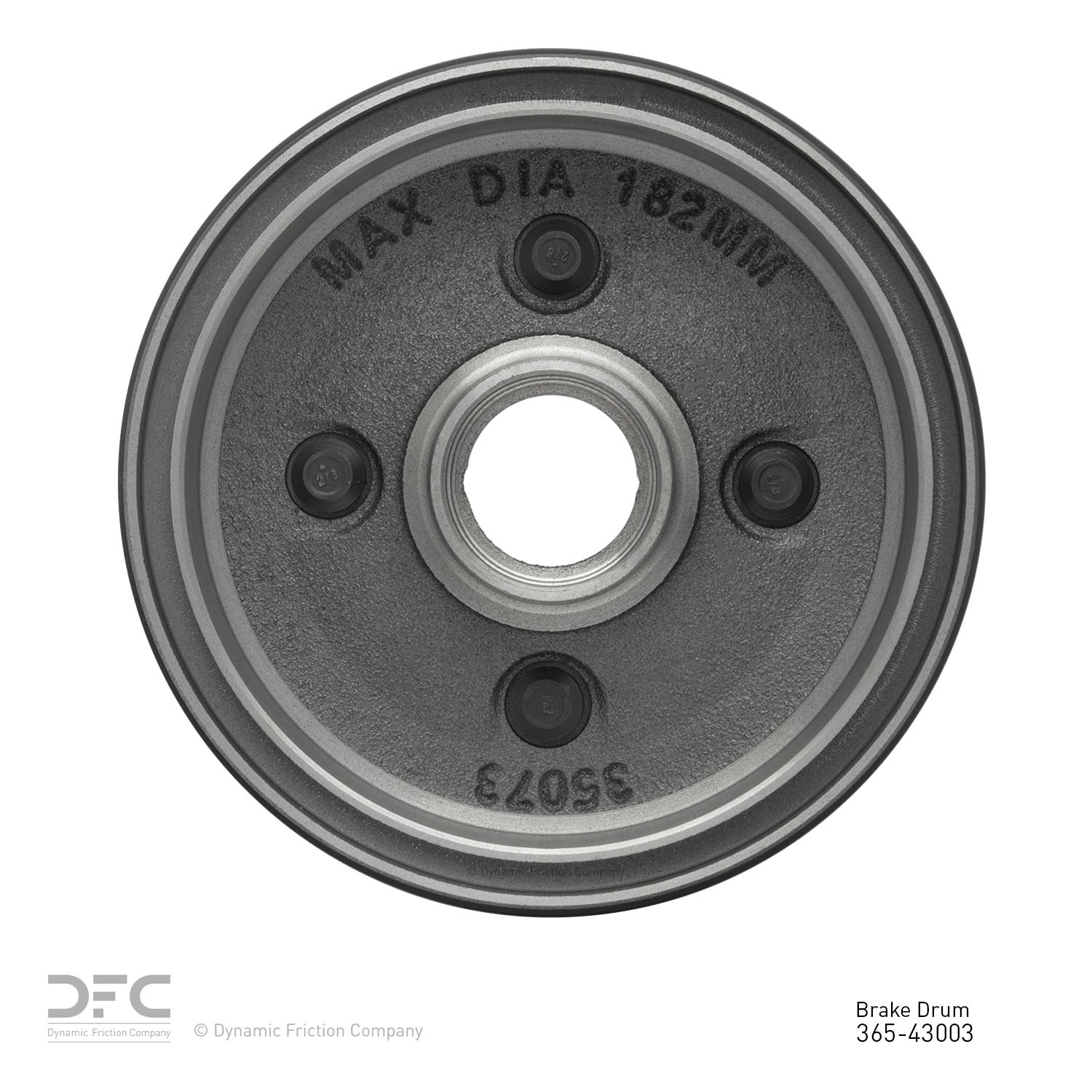 DYN 365-43003 True Balanced Brake Drum - Image 2