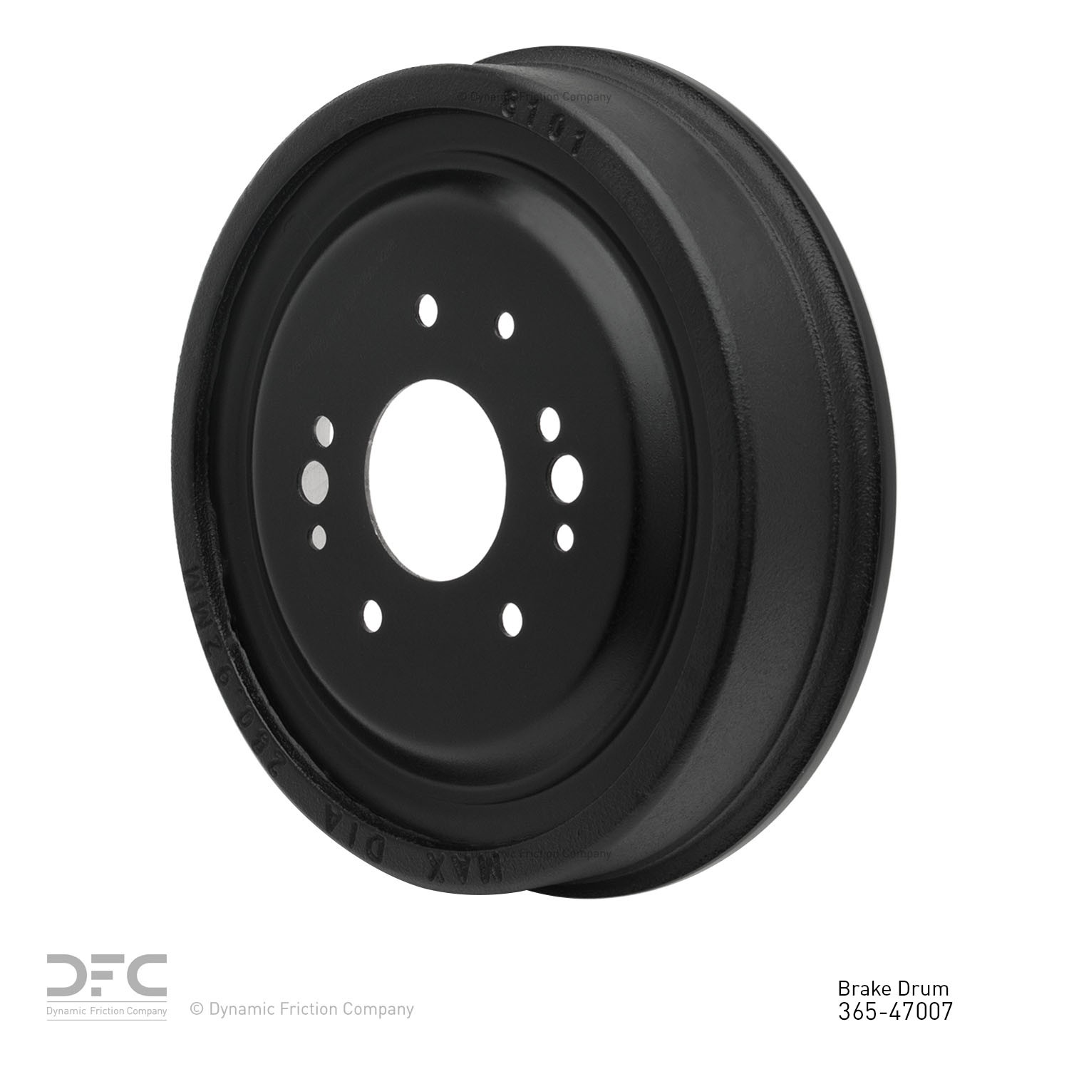 DYN-365-47007 True Balanced Brake Drum