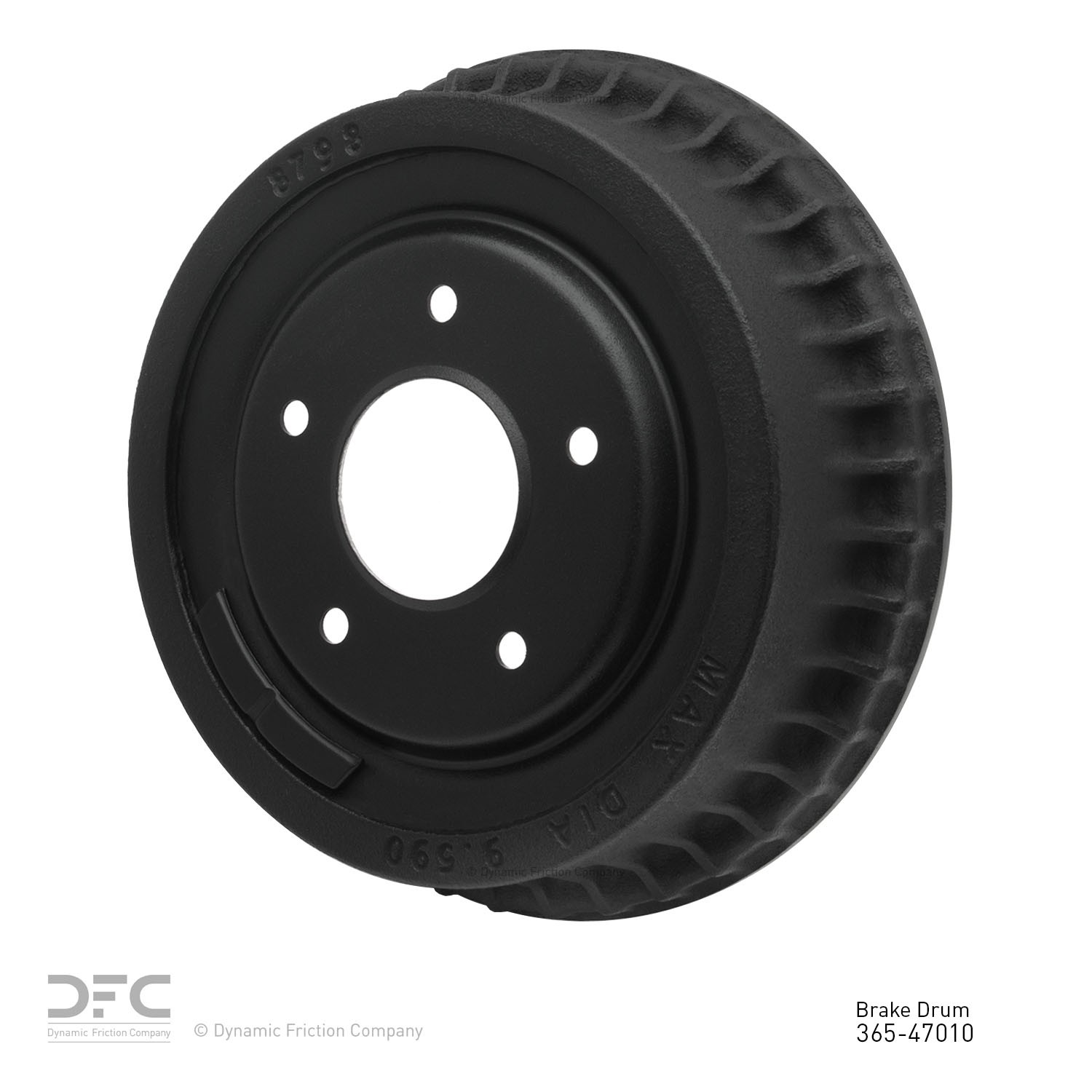 DYN-365-47010 True Balanced Brake Drum