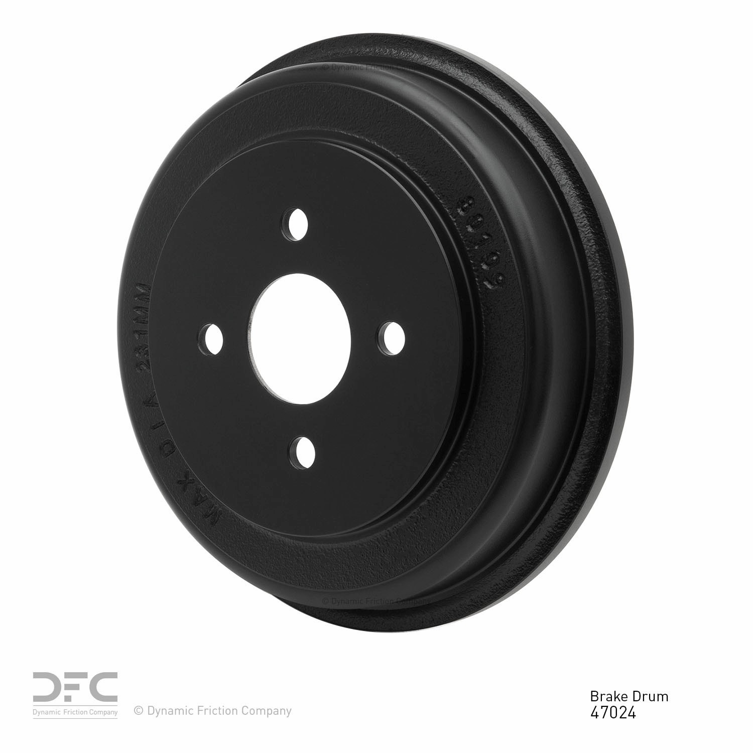 DYN-365-47024 True Balanced Brake Drum