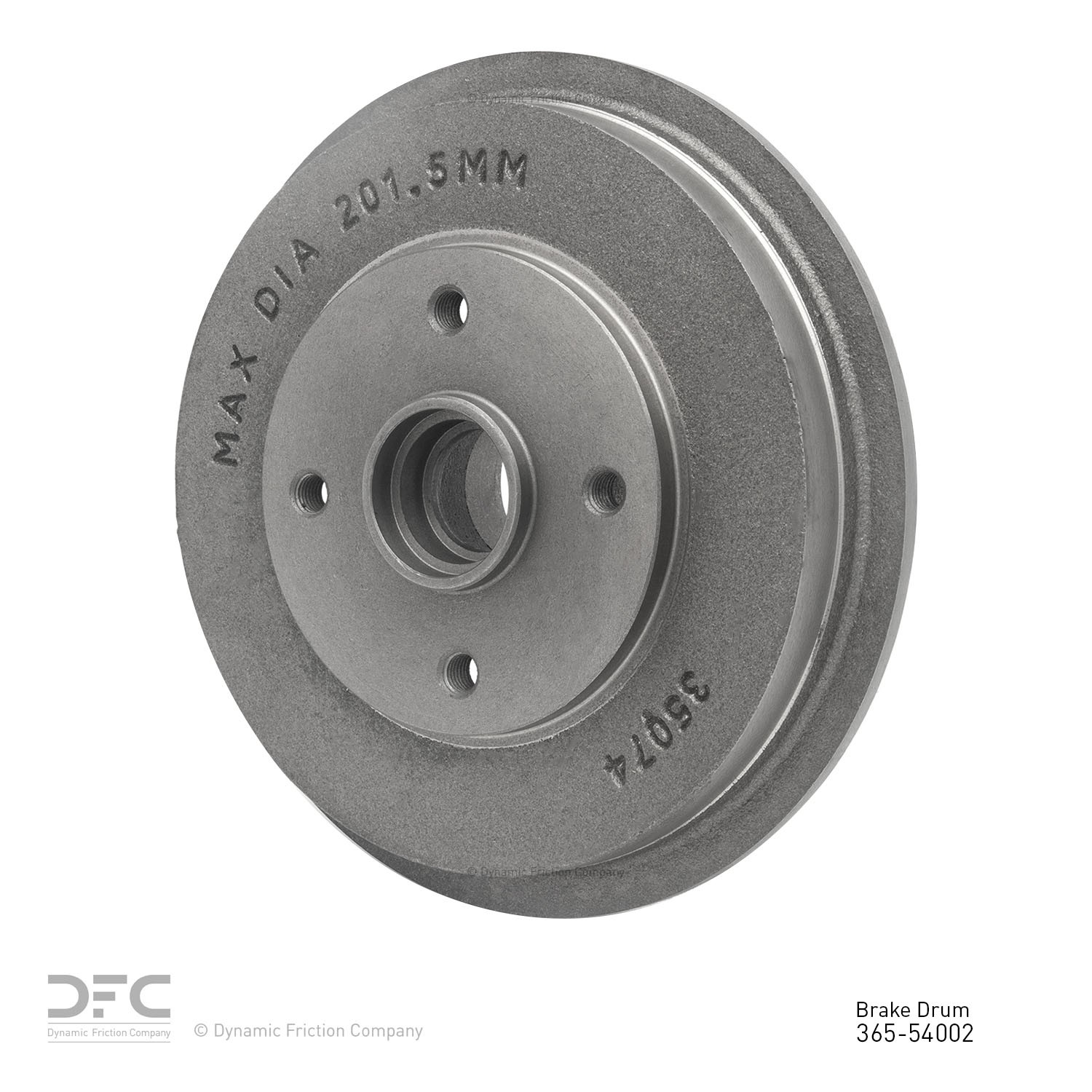 DYN 365-54002 True Balanced Brake Drum