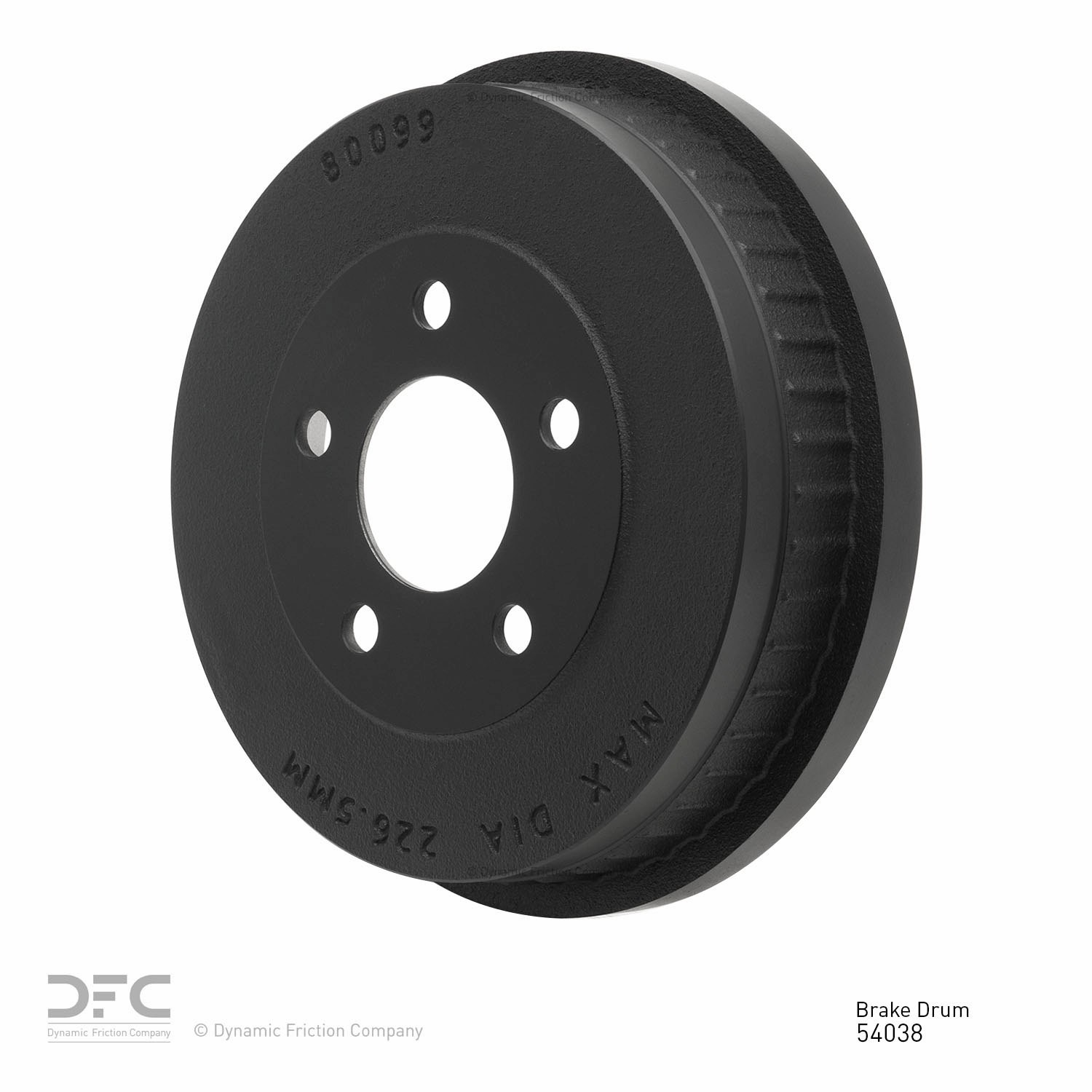 DYN-365-54038 True Balanced Brake Drum