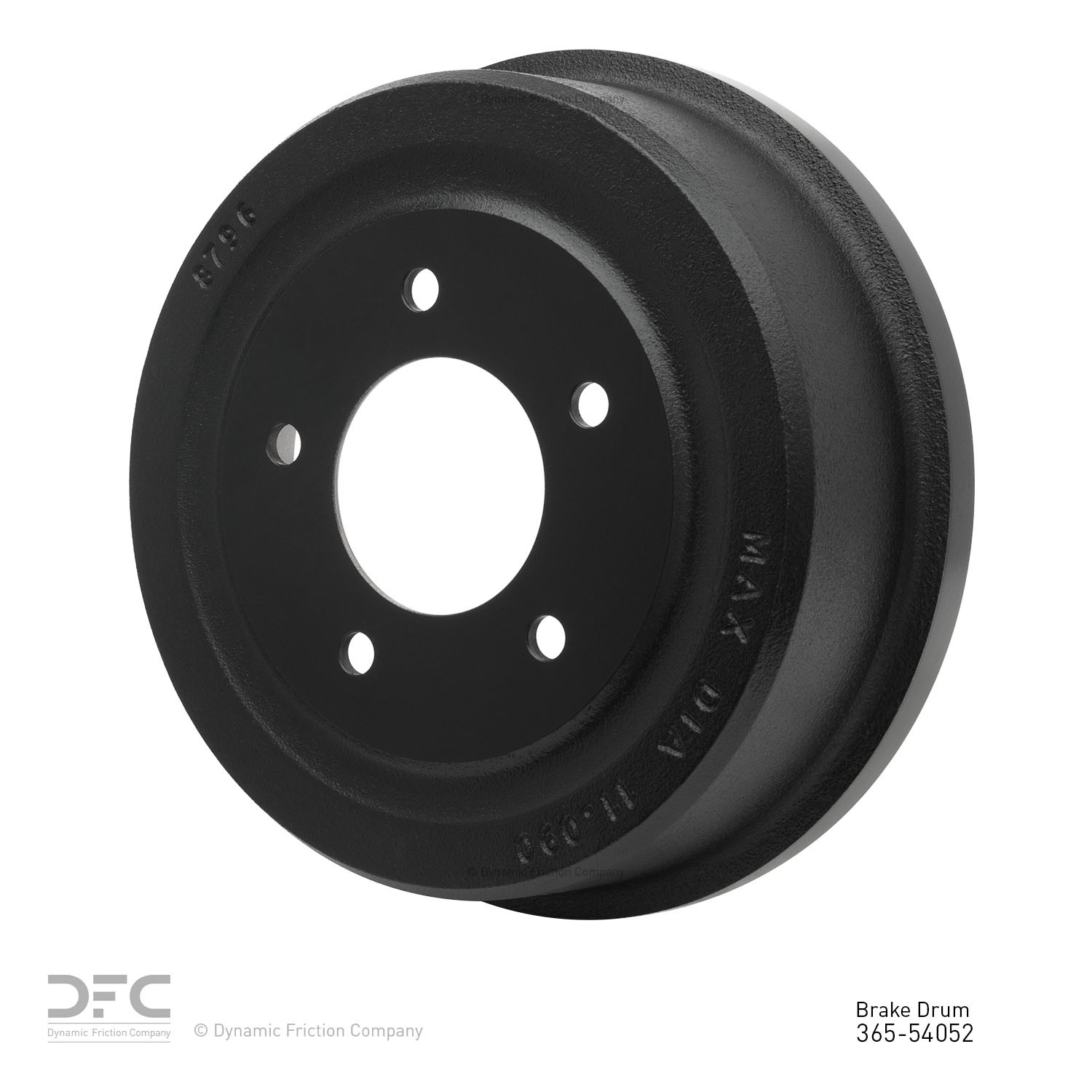 DYN 365-54052 True Balanced Brake Drum