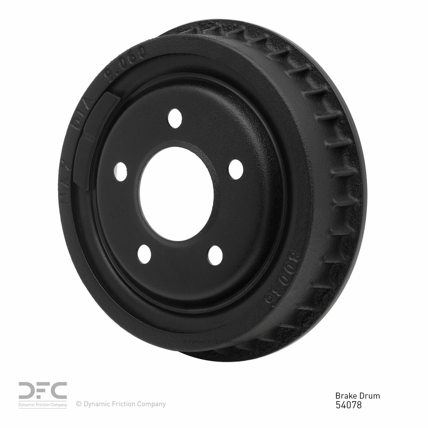 DYN-365-54078 True Balanced Brake Drum