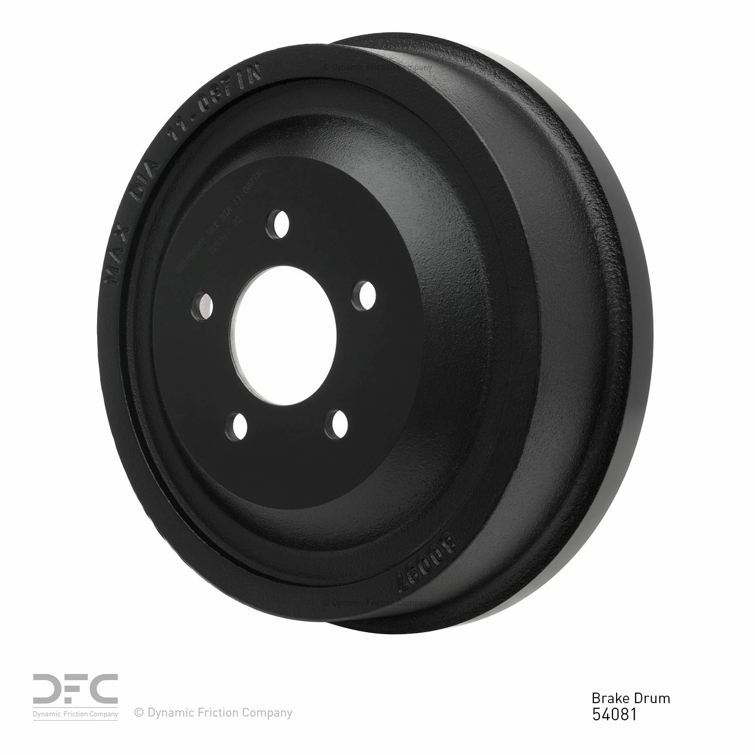 DYN 365-54081 True Balanced Brake Drum