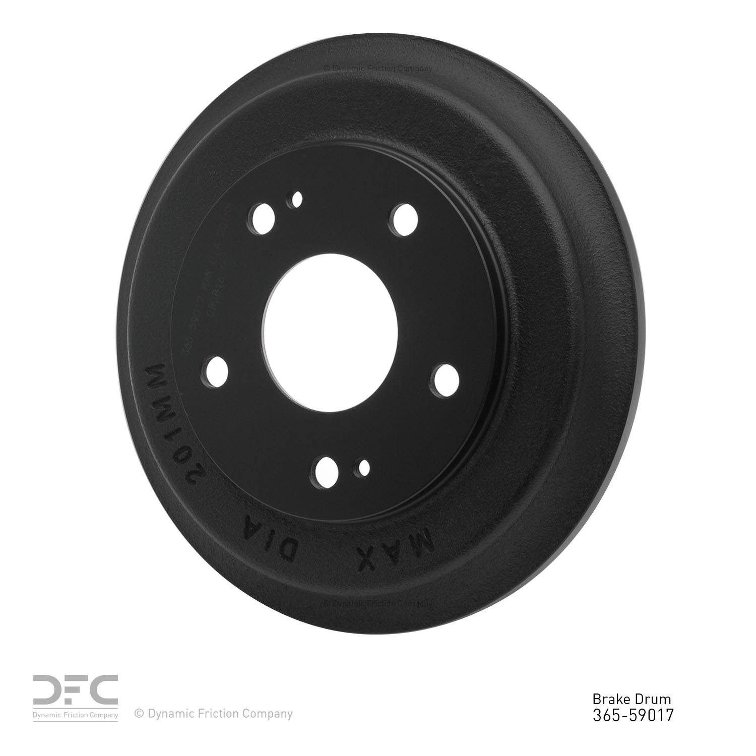 DYN-365-59017 True Balanced Brake Drum
