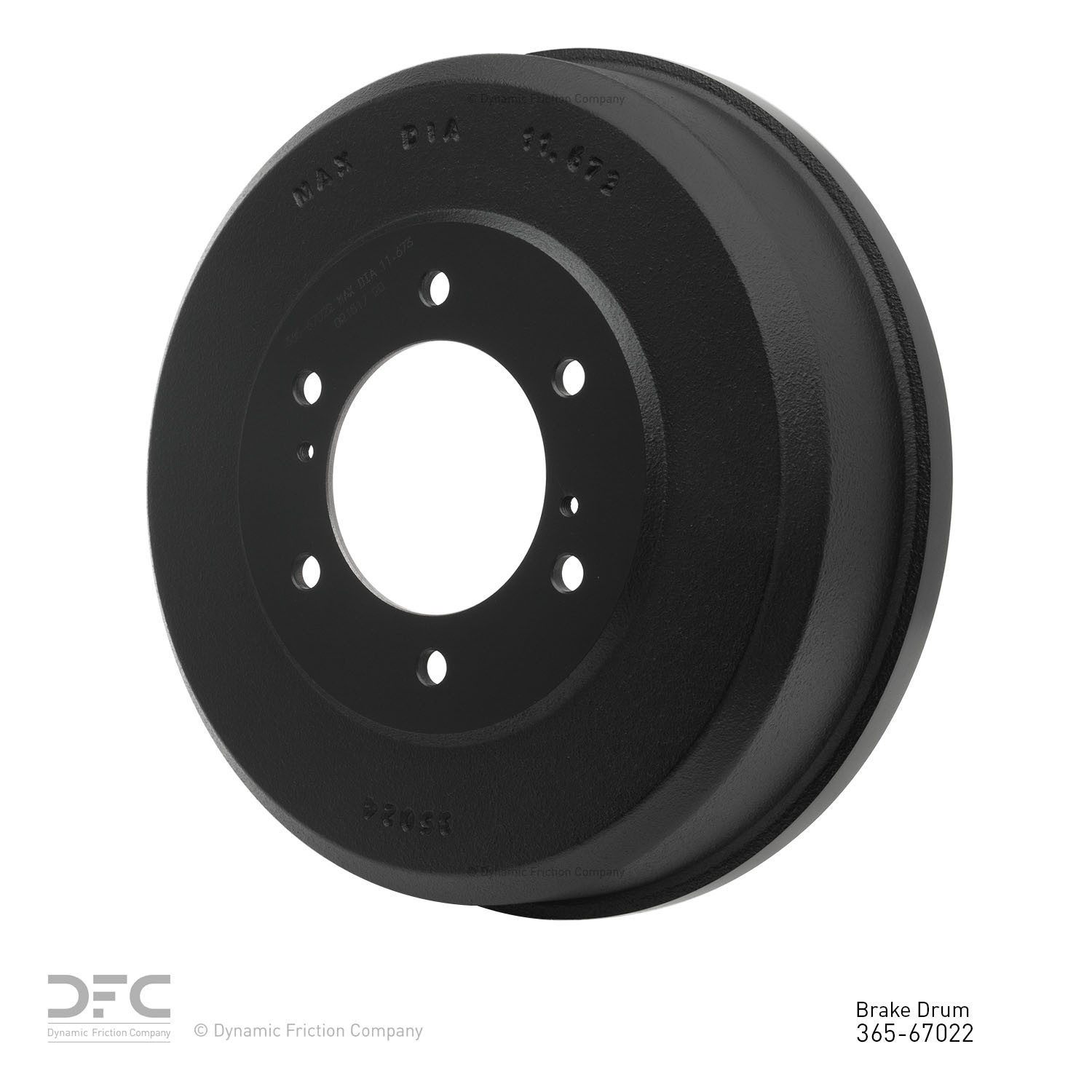 DYN-365-67022 True Balanced Brake Drum