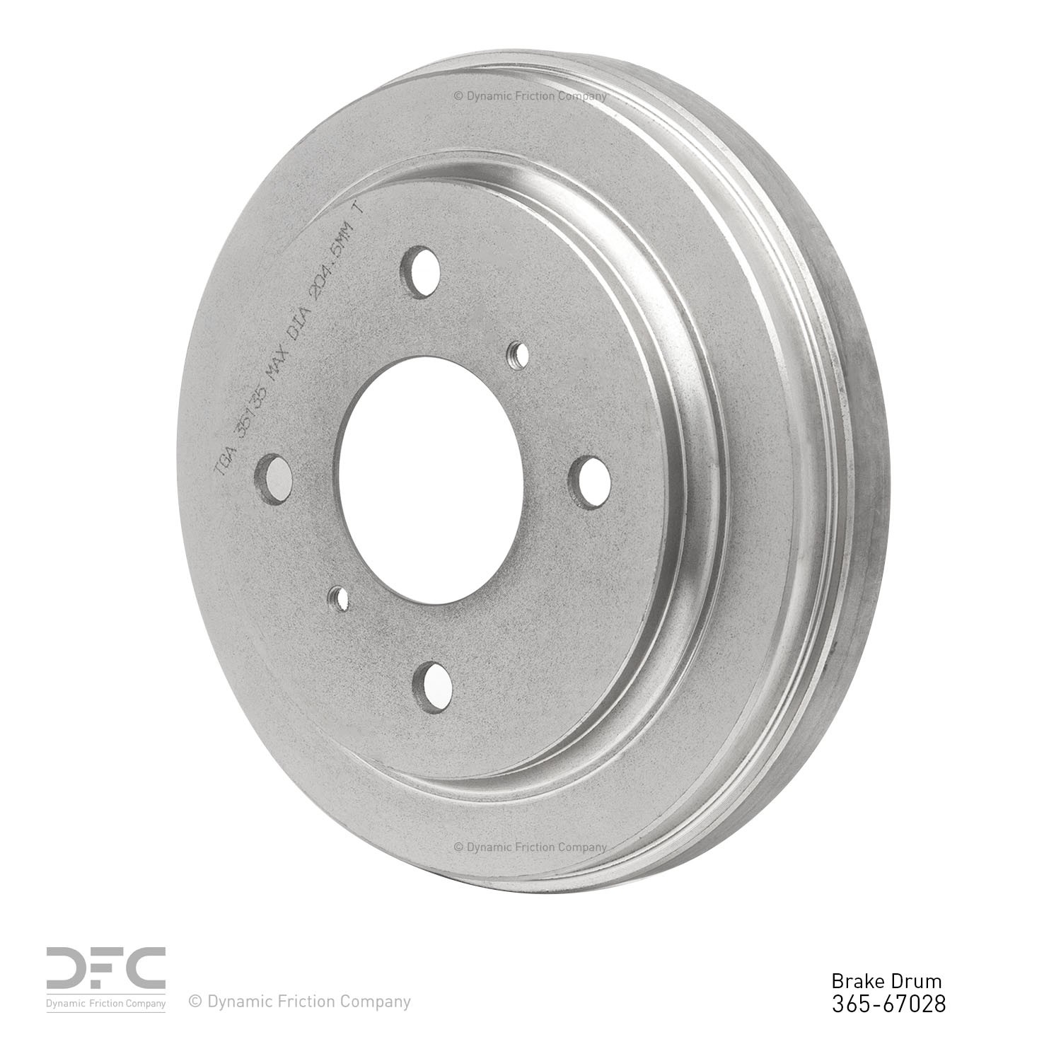 DYN 365-67028 True Balanced Brake Drum