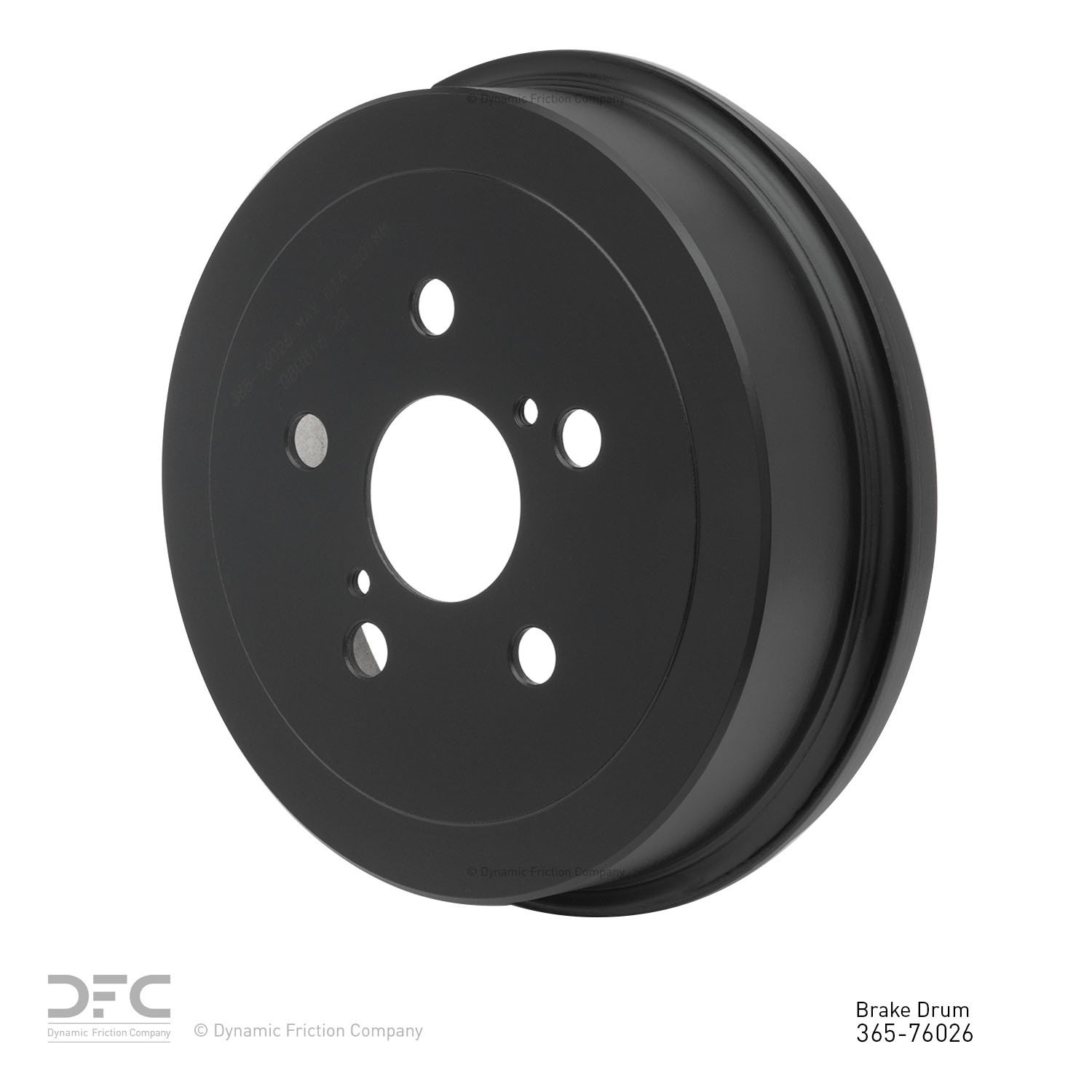 DYN 365-76026 True Balanced Brake Drum