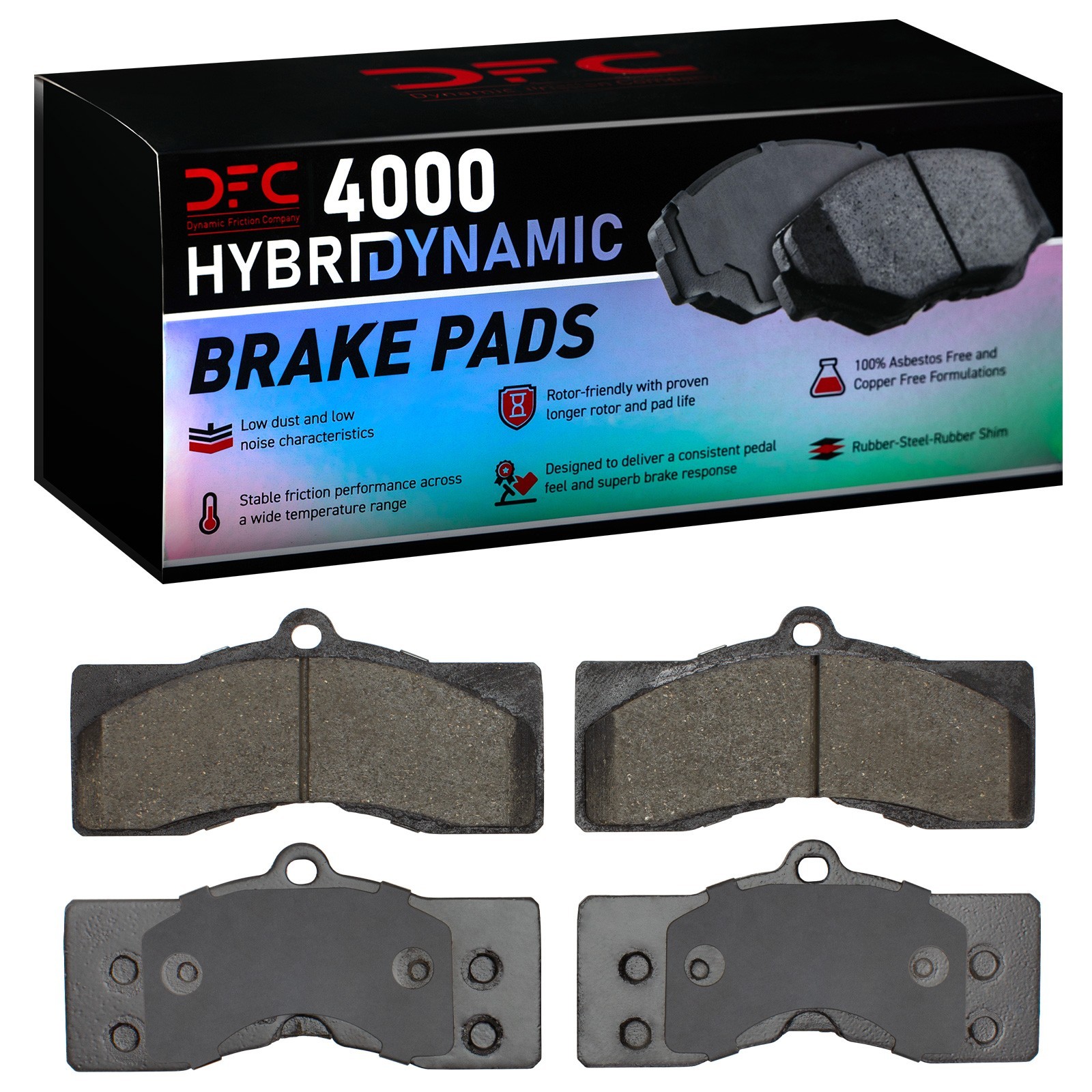 DYN 4000-0008-00 DFC 4000 HybriDynamic Brake Pads - Image 2