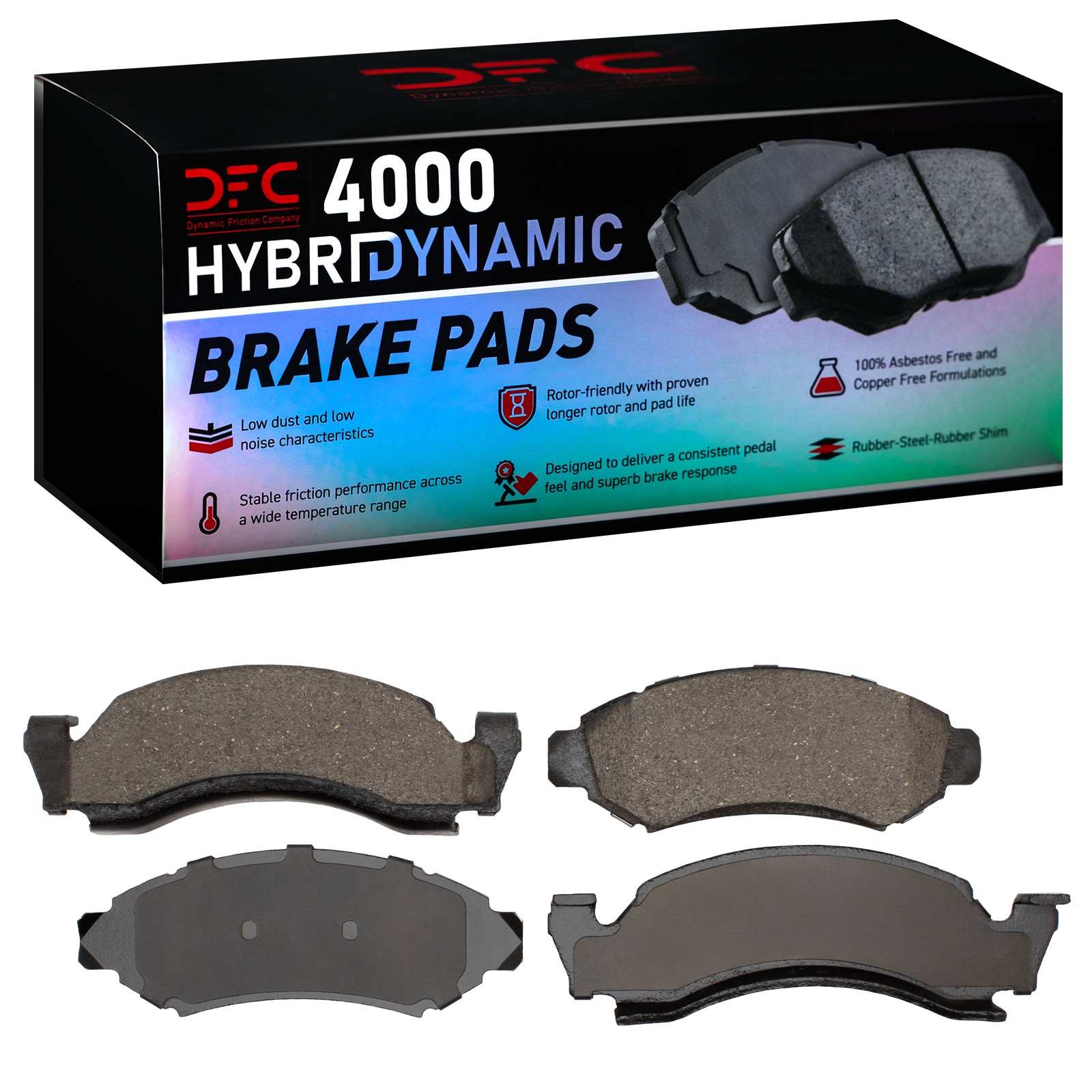 DYN 4000-0050-00 DFC 4000 HybriDynamic Brake Pads - Image 2