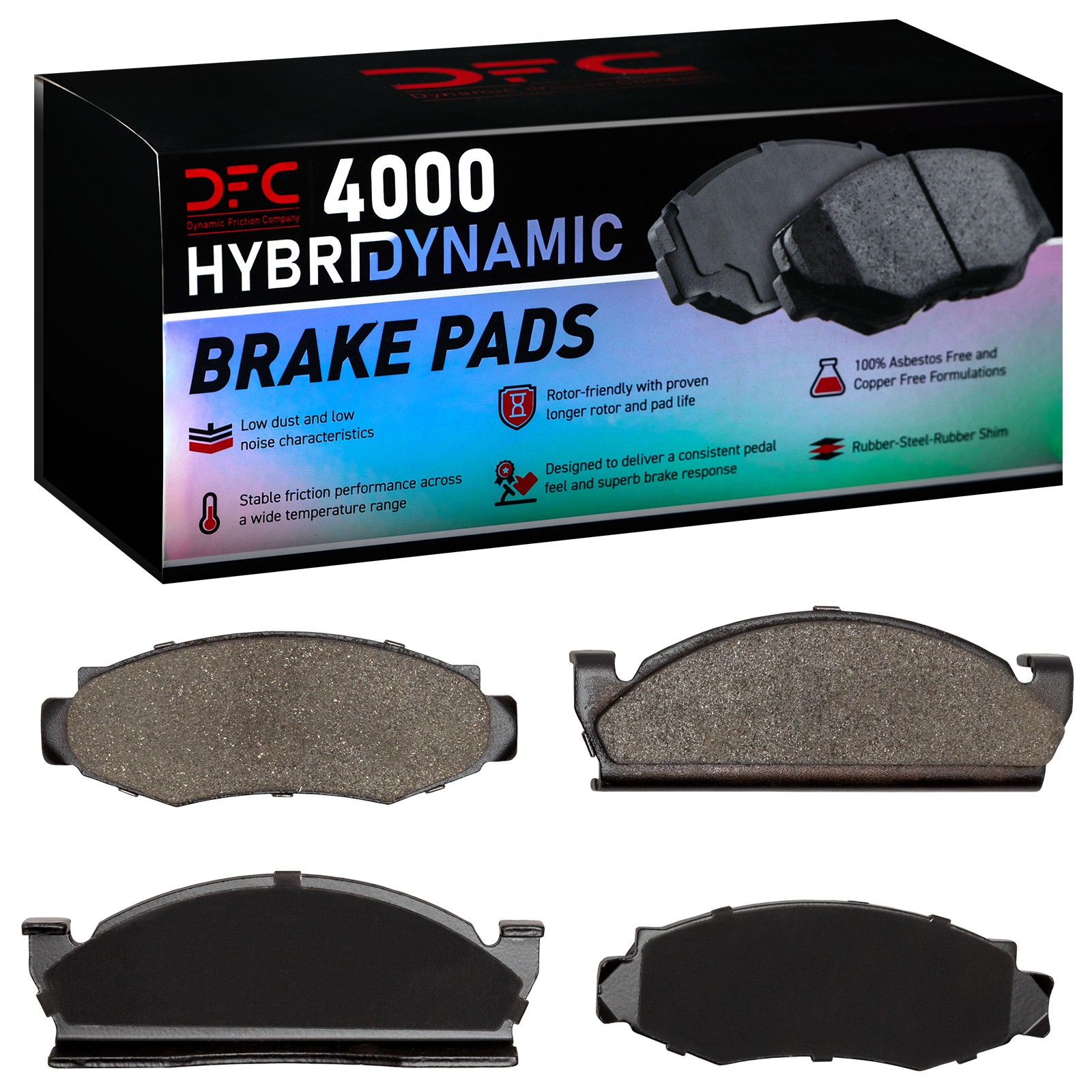 DYN 4000-0091-00 DFC 4000 HybriDynamic Brake Pads - Image 2