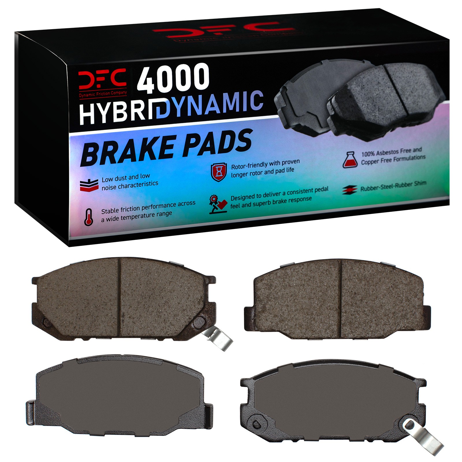 DYN 4000-0245-00 DFC 4000 HybriDynamic Brake Pads - Image 2