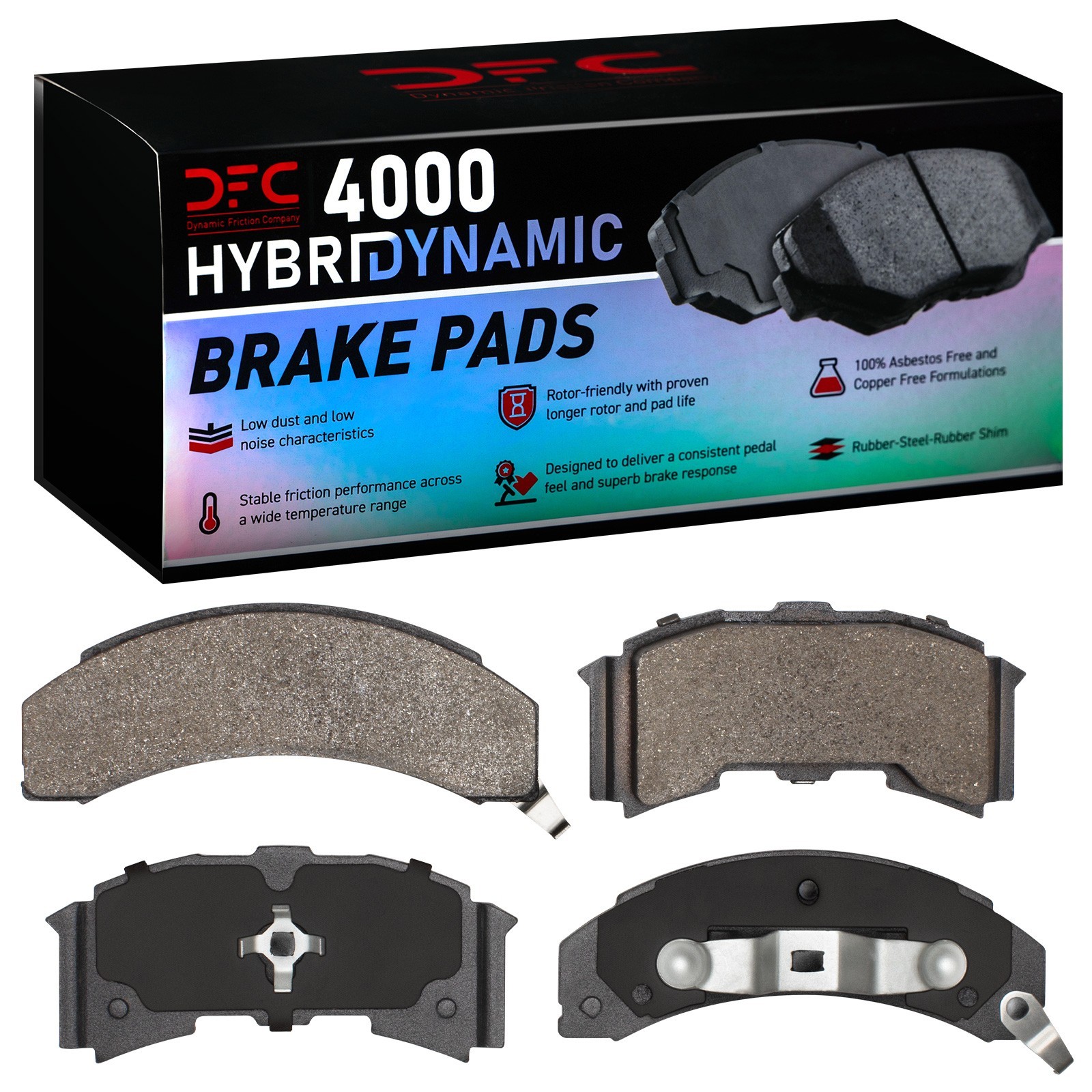 DYN 4000-0261-00 DFC 4000 HybriDynamic Brake Pads - Image 2