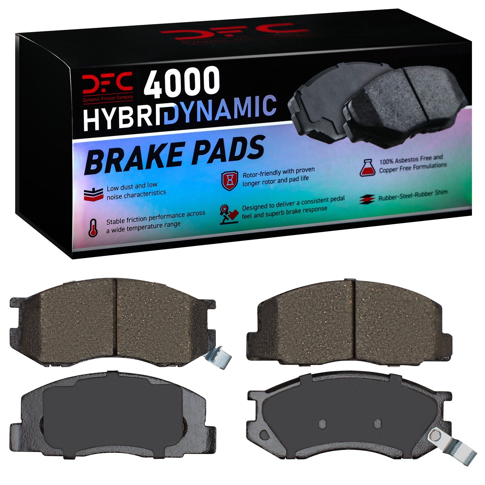 DYN 4000-0263-00 DFC 4000 HybriDynamic Brake Pads - Image 2
