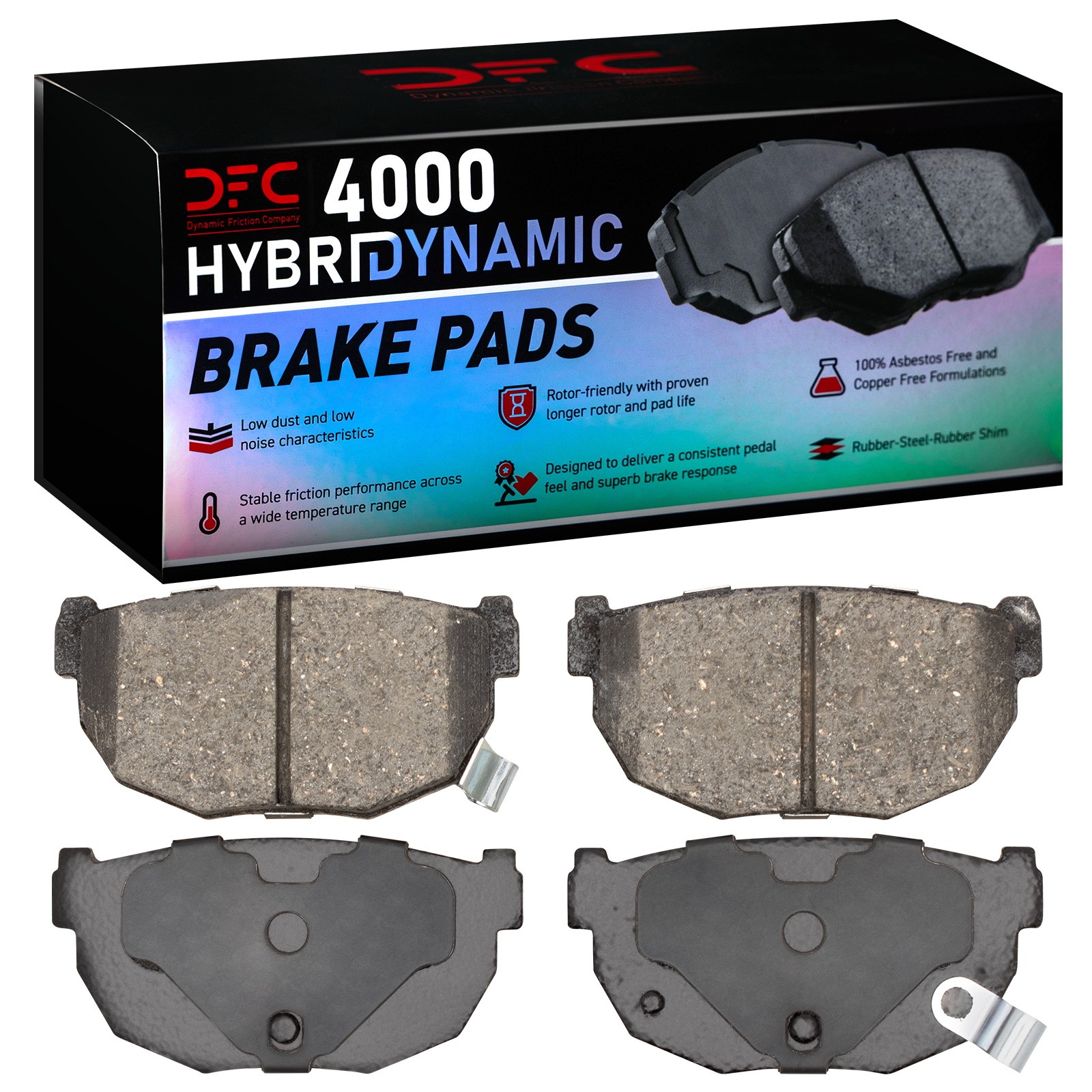 DYN 4000-0272-00 DFC 4000 HybriDynamic Brake Pads - Image 2
