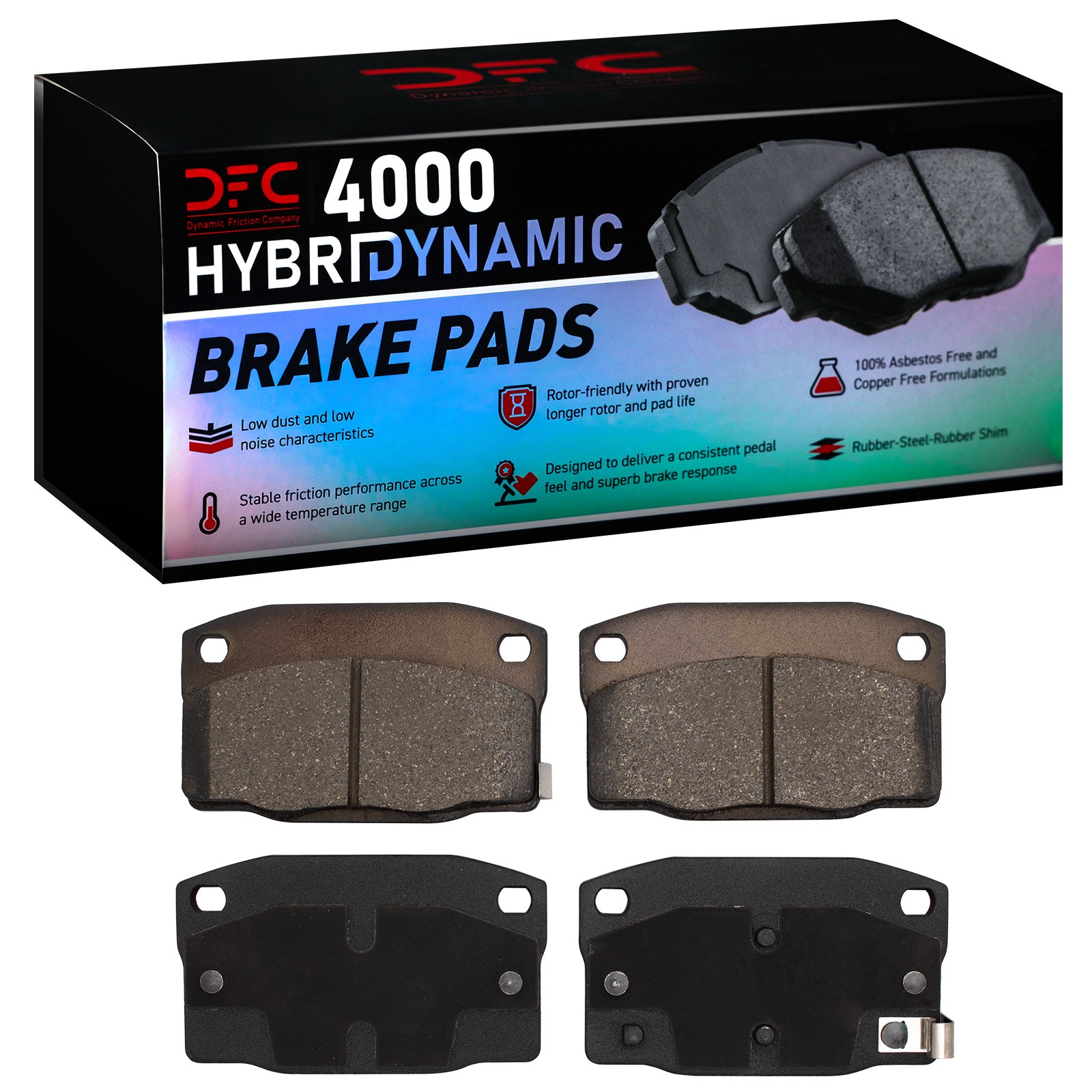 DYN 4000-0378-00 DFC 4000 HybriDynamic Brake Pads - Image 2