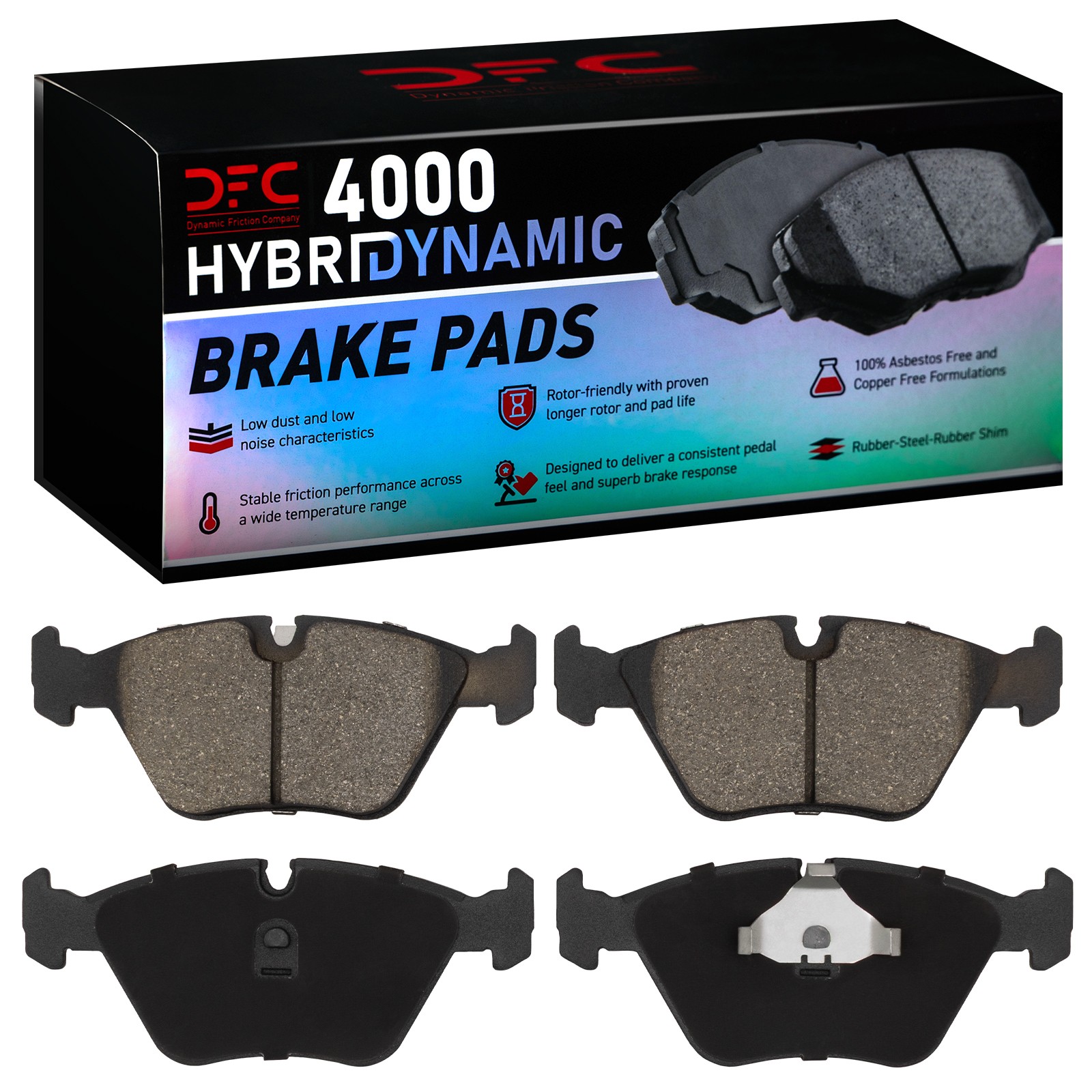 DYN 4000-0394-10 DFC 4000 HybriDynamic Brake Pads - Image 2