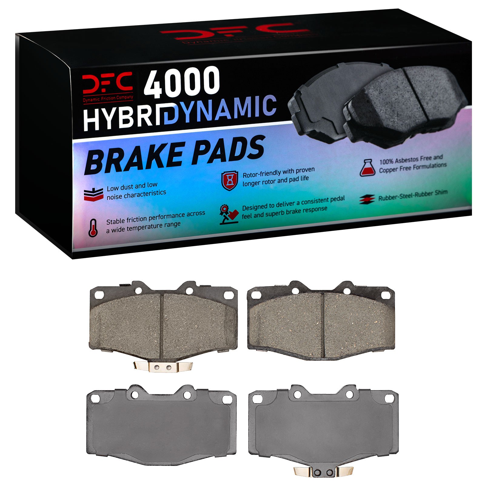 DYN 4000-0410-00 DFC 4000 HybriDynamic Brake Pads - Image 2