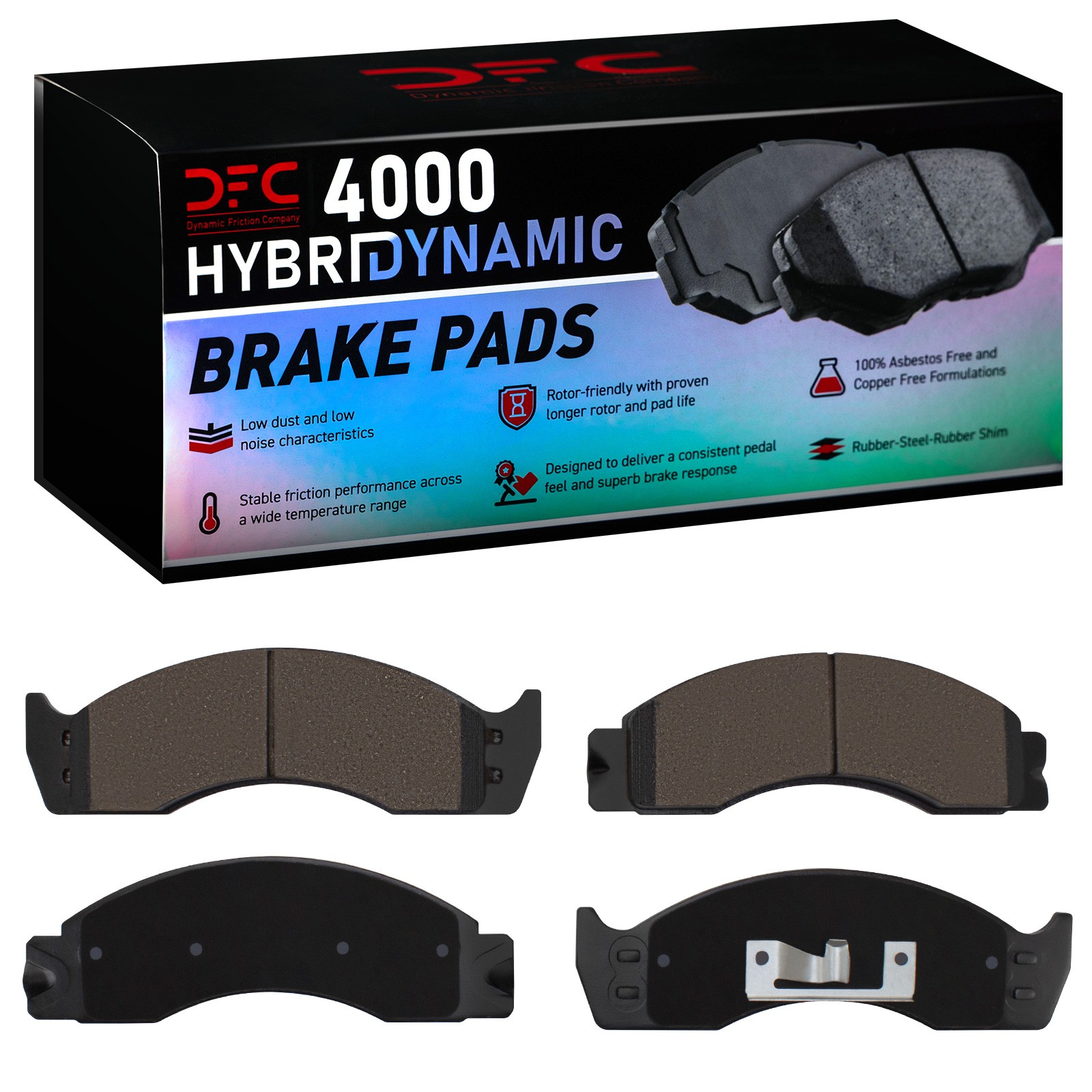 DYN 4000-0411-00 DFC 4000 HybriDynamic Brake Pads - Image 2