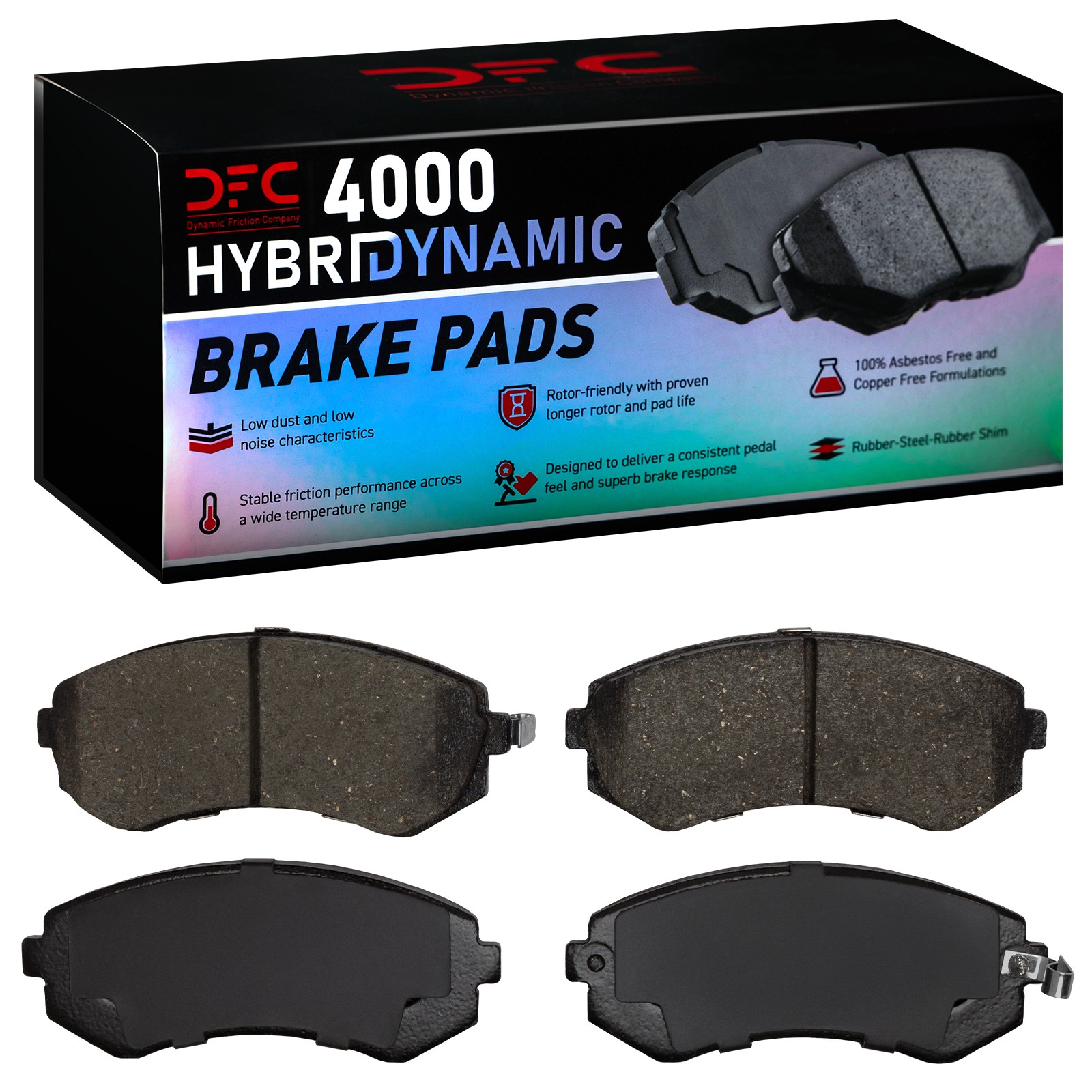 DYN 4000-0422-00 DFC 4000 HybriDynamic Brake Pads - Image 2