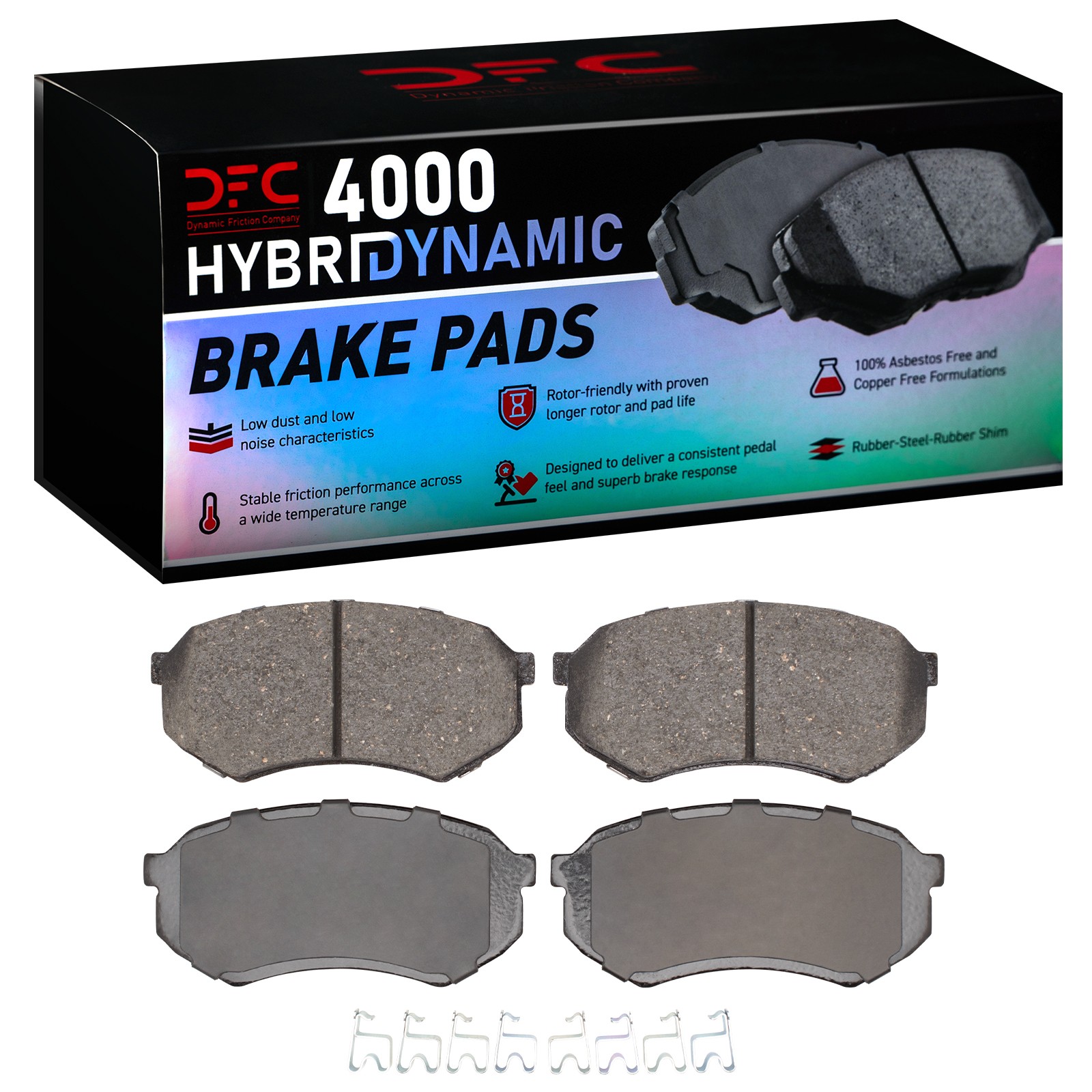 DYN-4000-0433-00 DFC 4000 HybriDynamic Brake Pads - Image 2