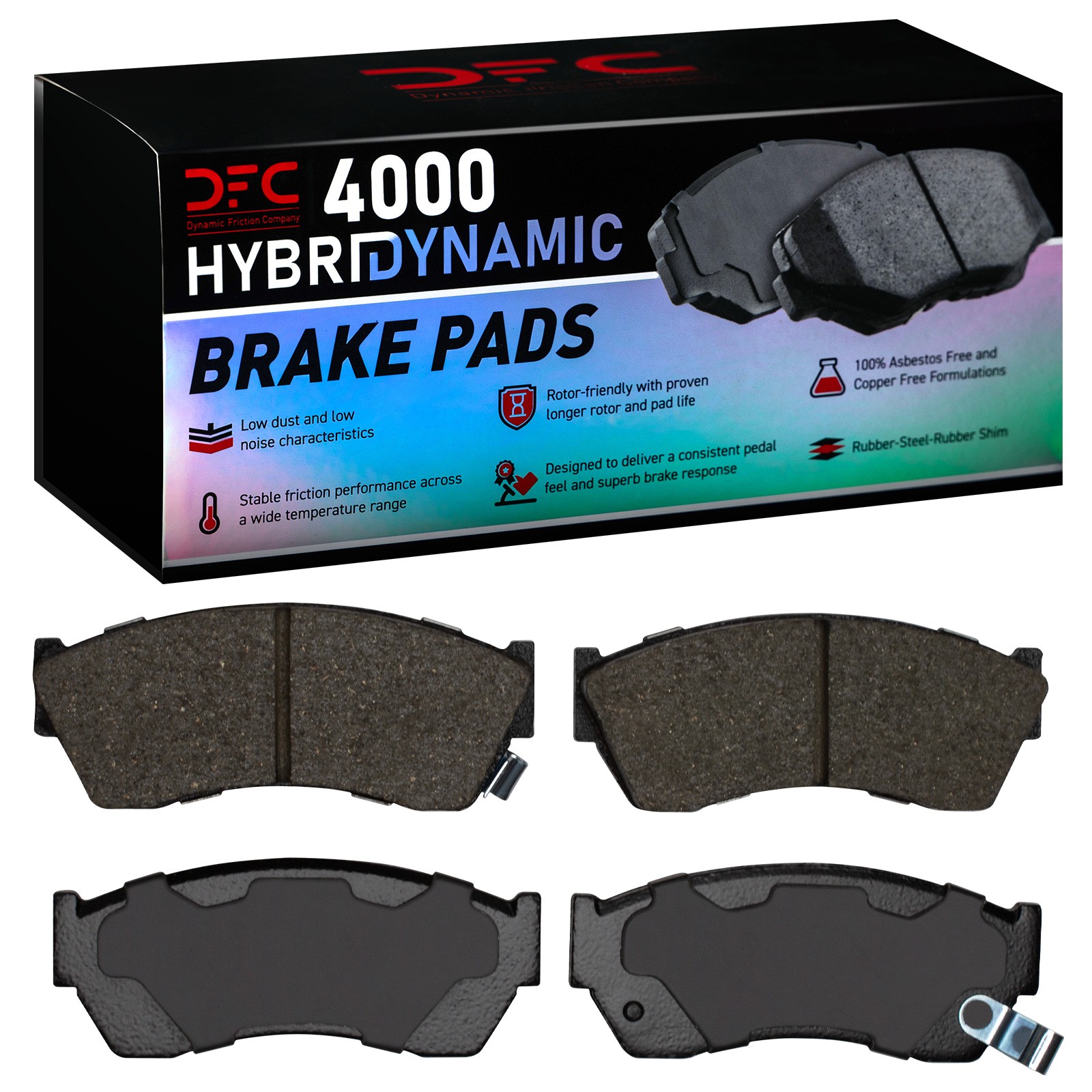 DYN 4000-0451-00 DFC 4000 HybriDynamic Brake Pads - Image 2