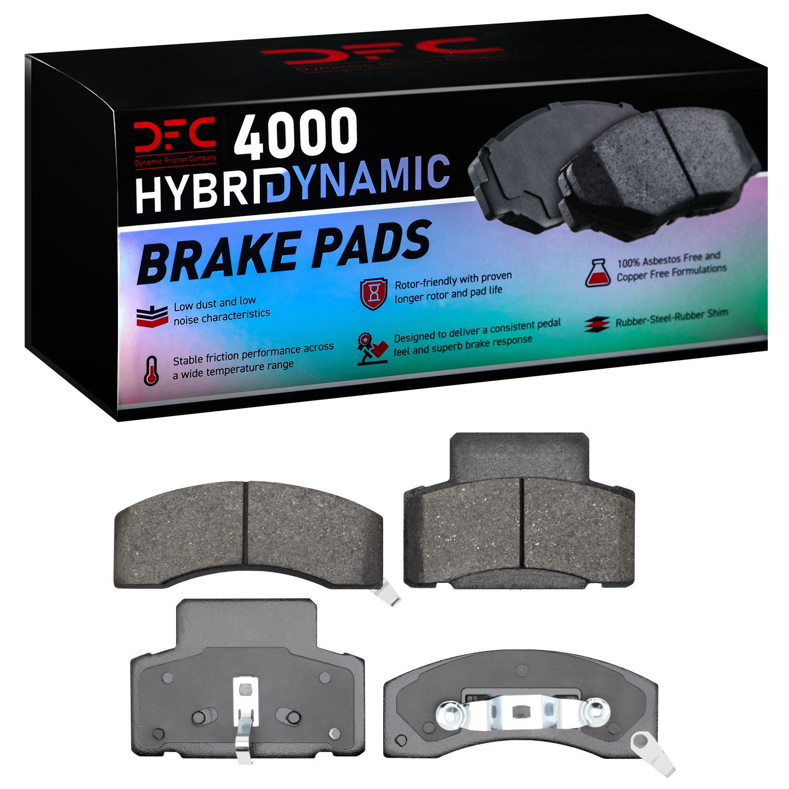 DYN 4000-0459-00 DFC 4000 HybriDynamic Brake Pads - Image 2