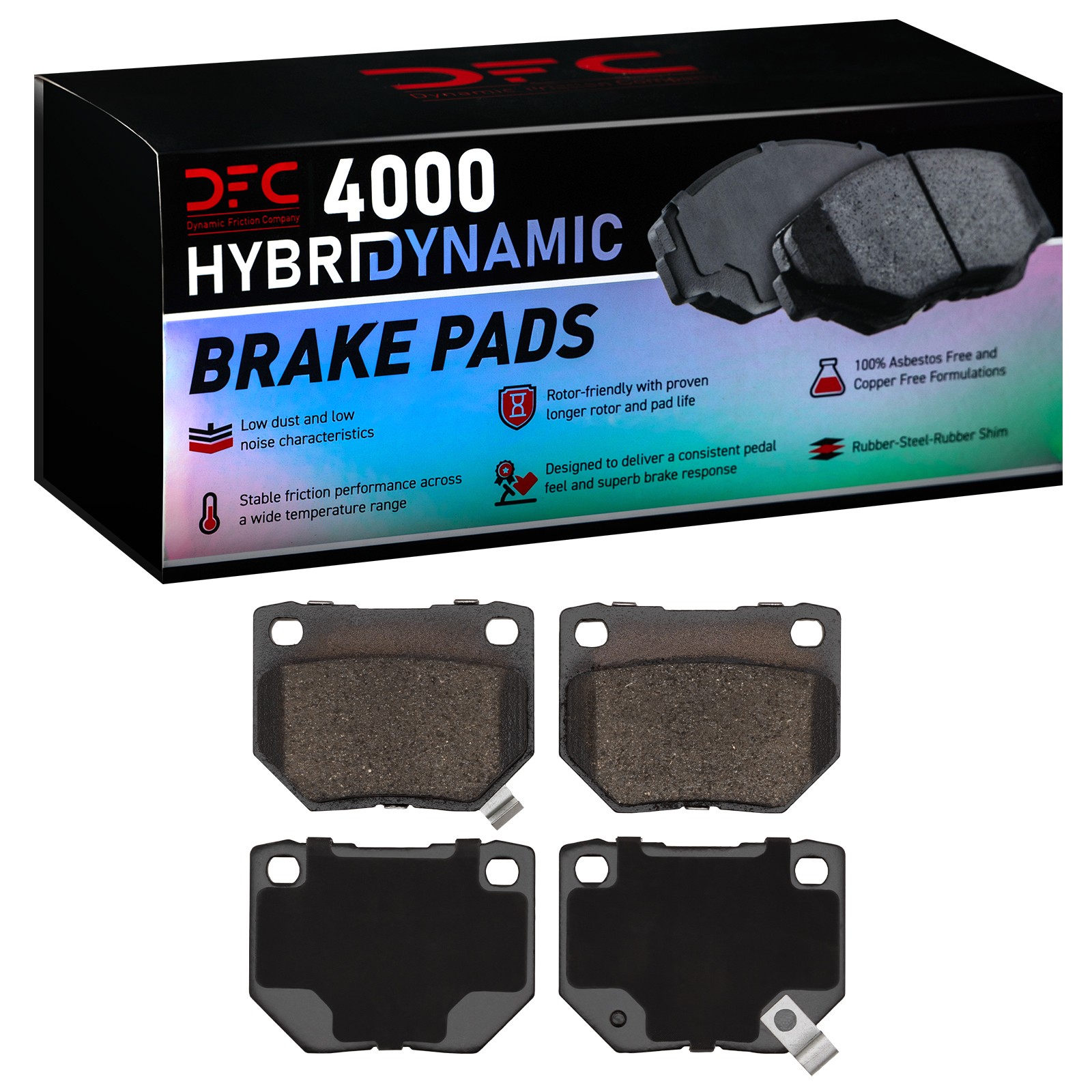 DYN 4000-0461-00 DFC 4000 HybriDynamic Brake Pads - Image 2