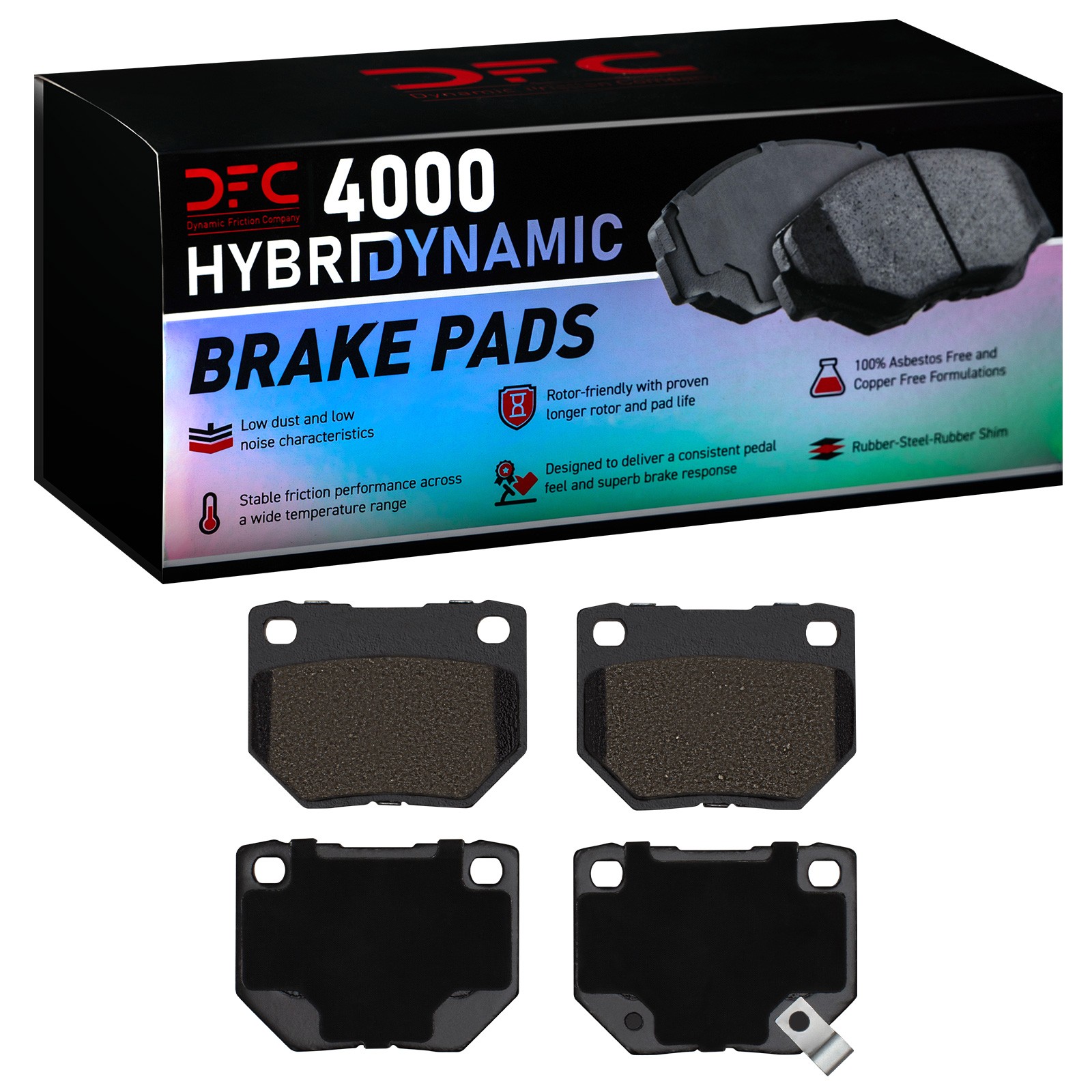 DYN 4000-0461-10 DFC 4000 HybriDynamic Brake Pads - Image 3