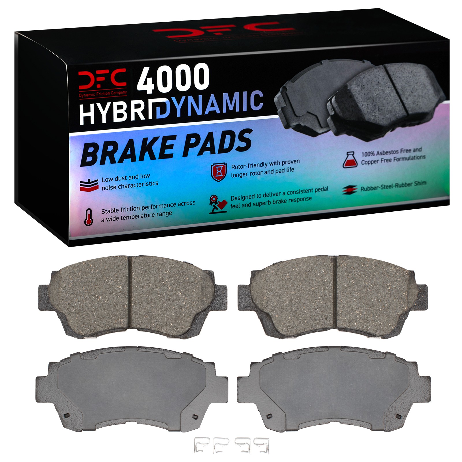 DYN 4000-0476-00 DFC 4000 HybriDynamic Brake Pads - Image 2