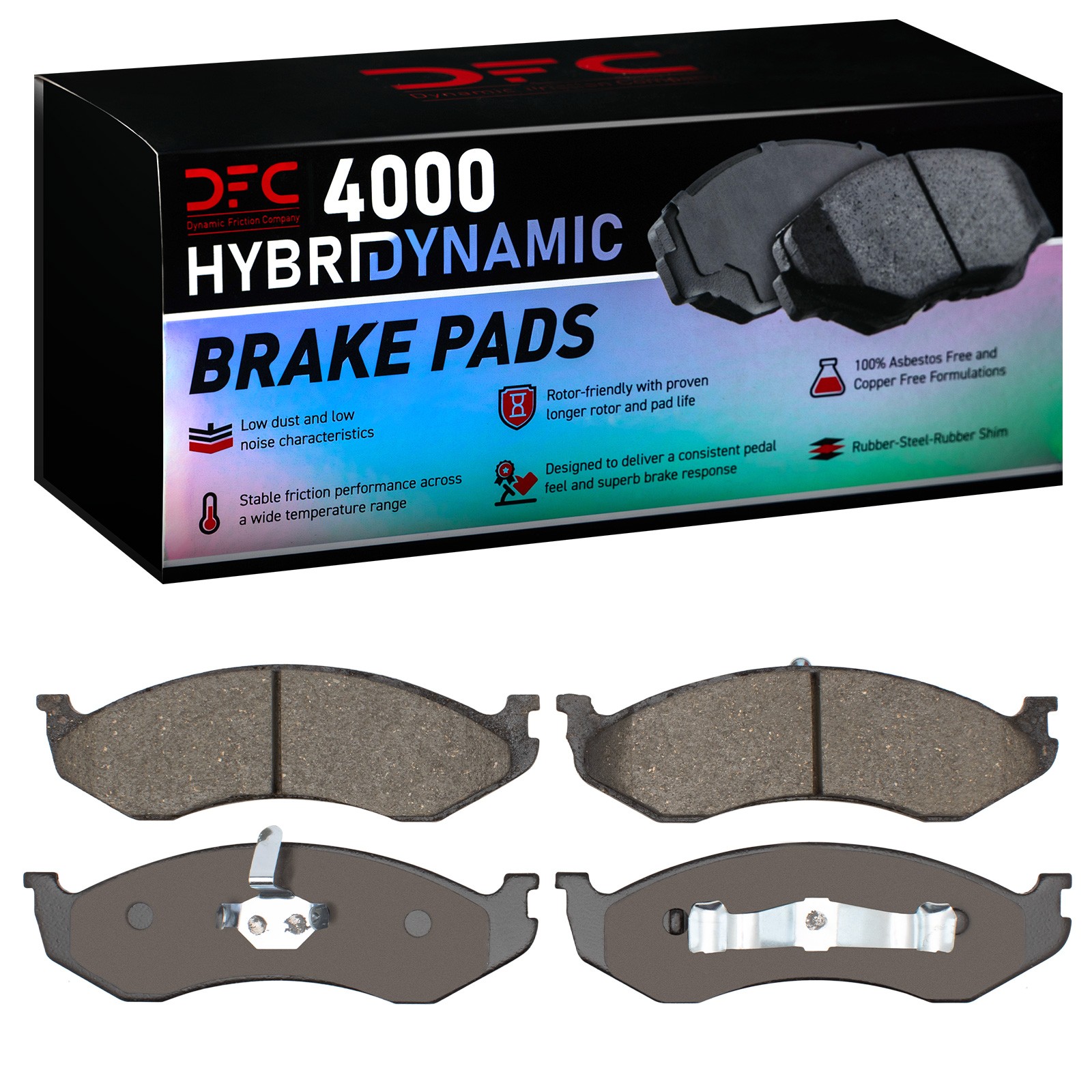 DYN 4000-0477-00 DFC 4000 HybriDynamic Brake Pads - Image 2