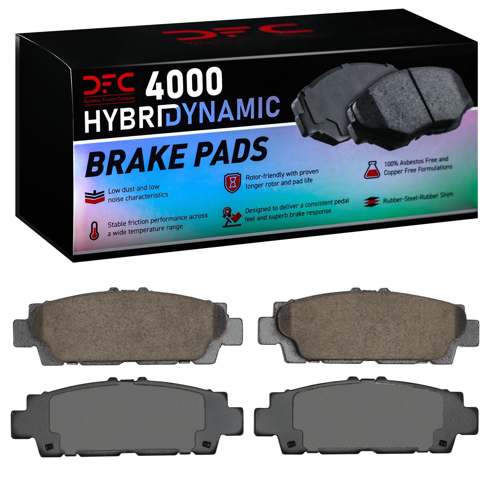 DYN 4000-0488-00 DFC 4000 HybriDynamic Brake Pads - Image 2