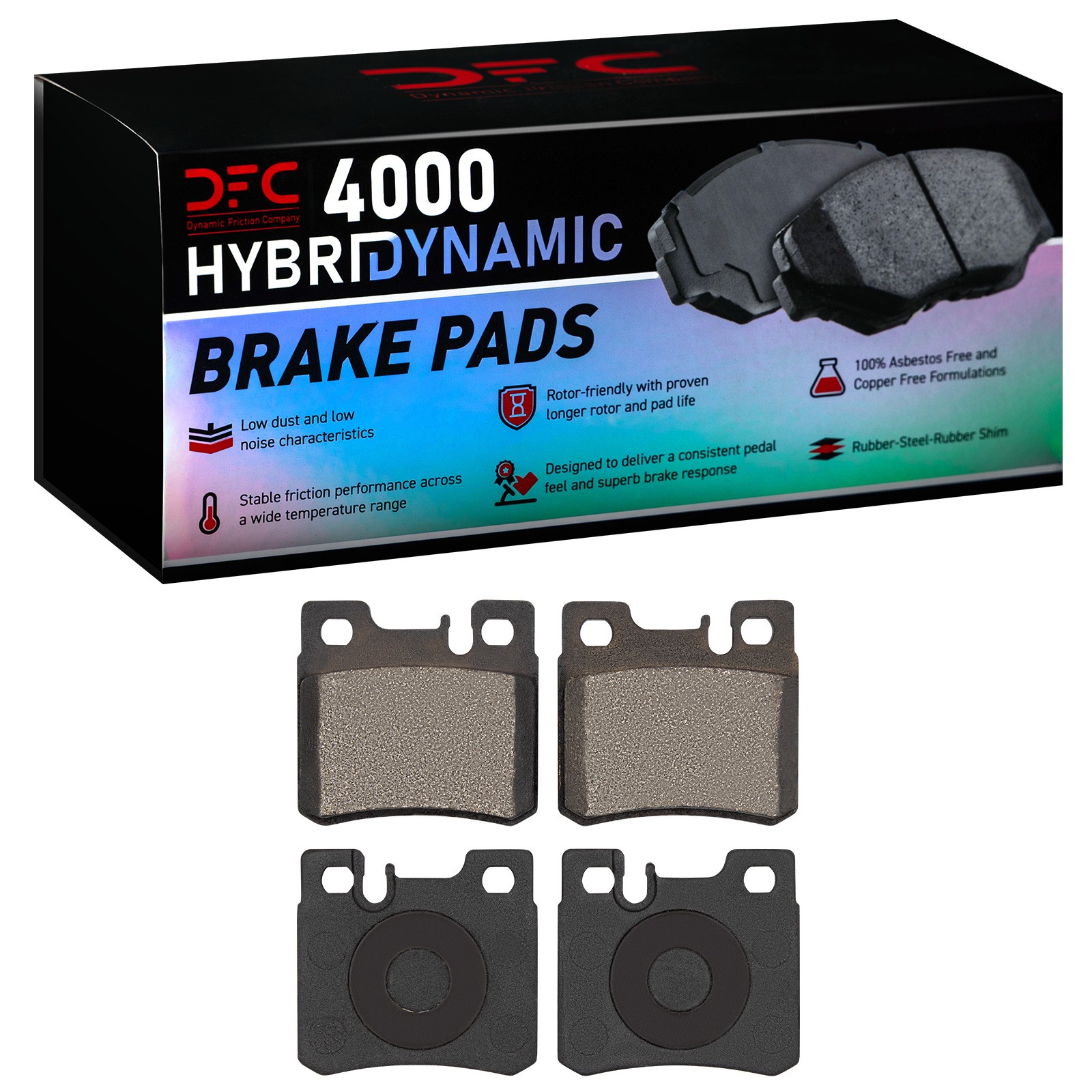 DYN 4000-0495-00 DFC 4000 HybriDynamic Brake Pads - Image 2