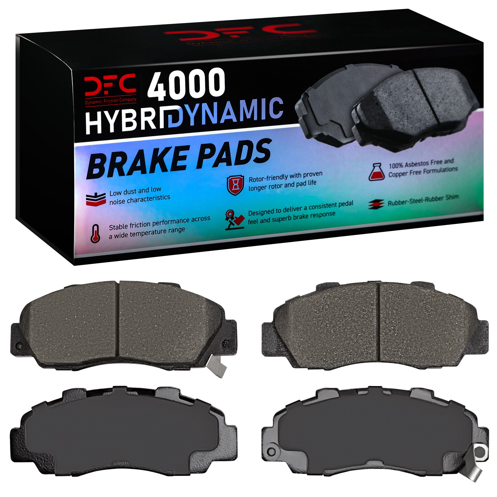 DYN 4000-0503-00 DFC 4000 HybriDynamic Brake Pads - Image 2