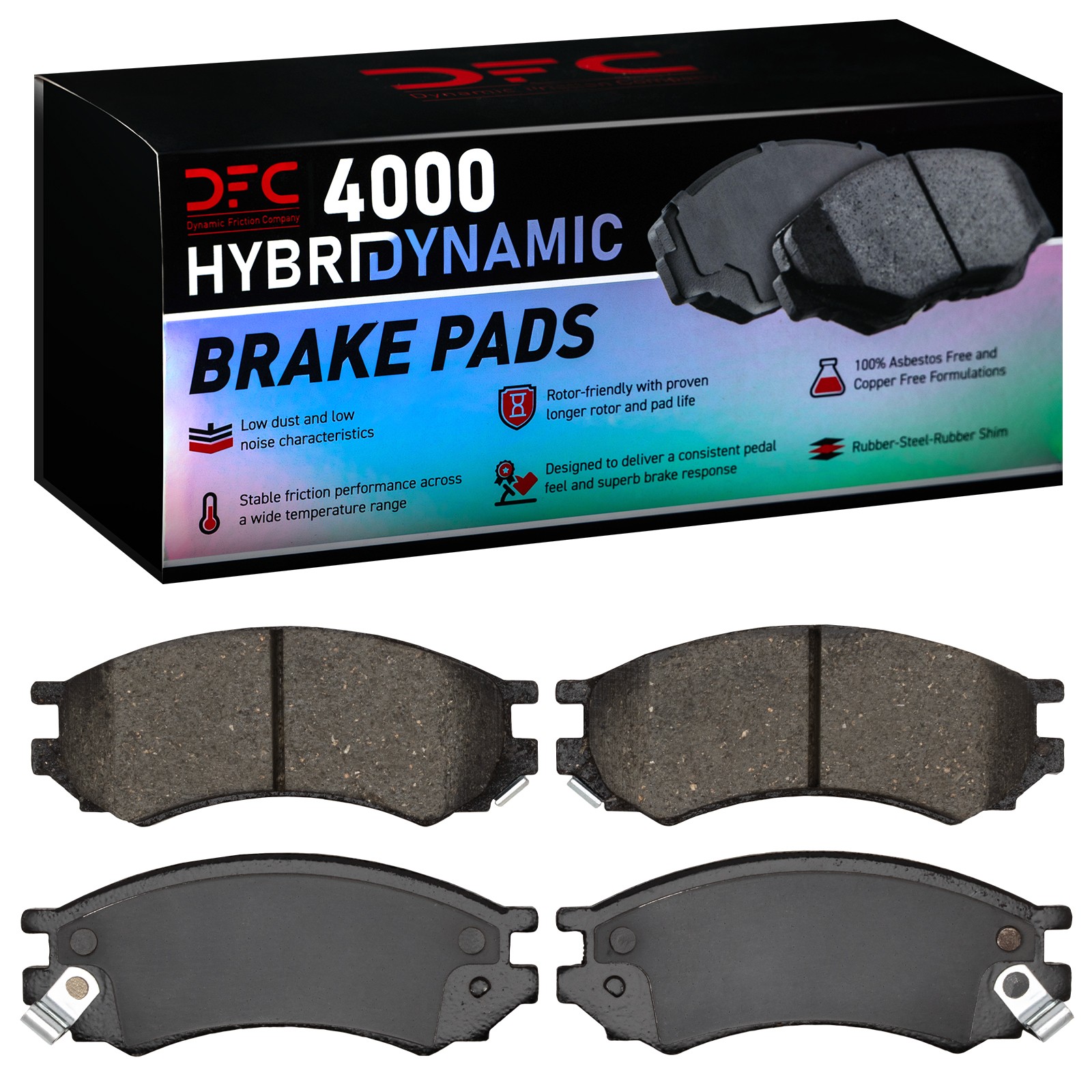 DYN 4000-0507-00 DFC 4000 HybriDynamic Brake Pads - Image 2