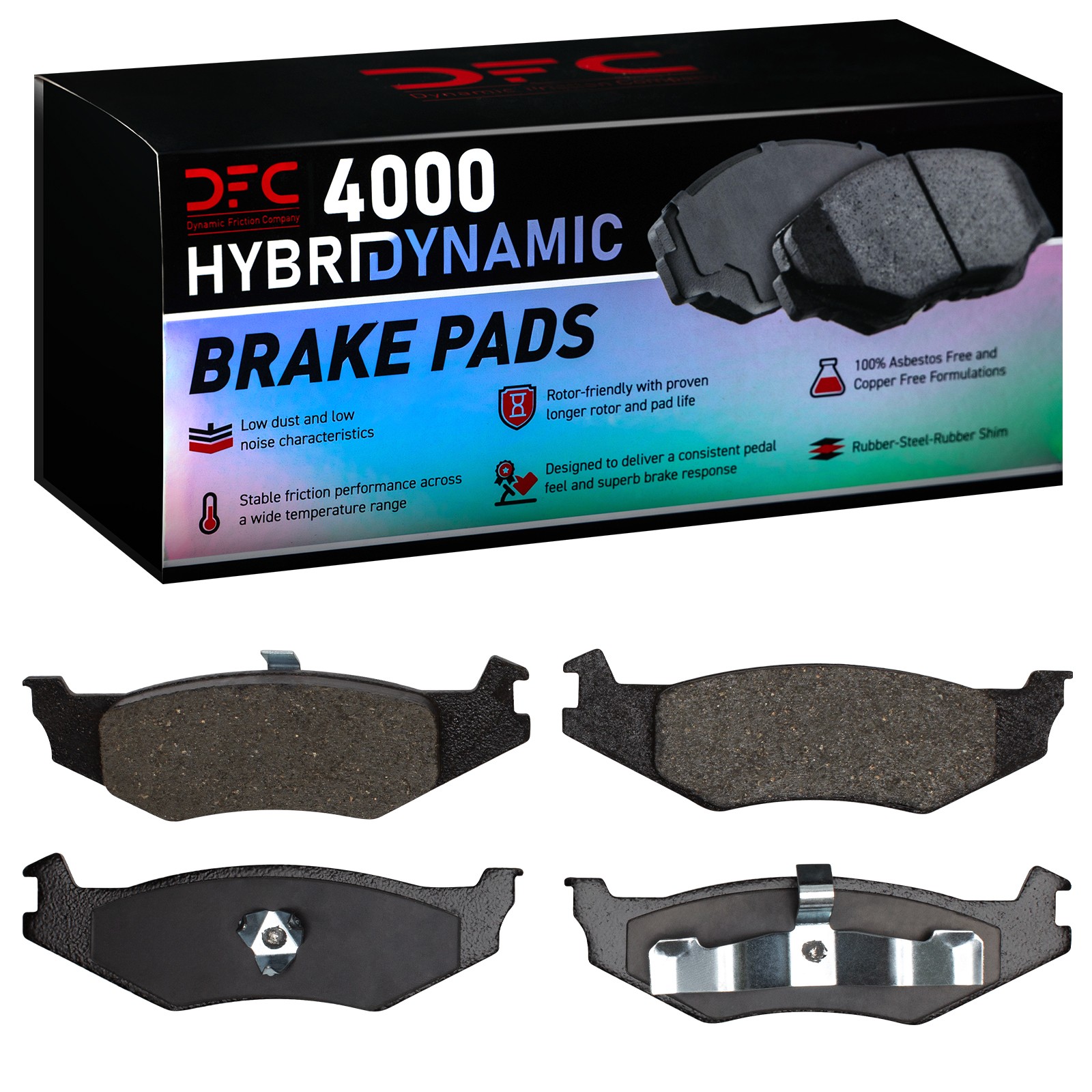 DYN 4000-0512-00 DFC 4000 HybriDynamic Brake Pads - Image 2