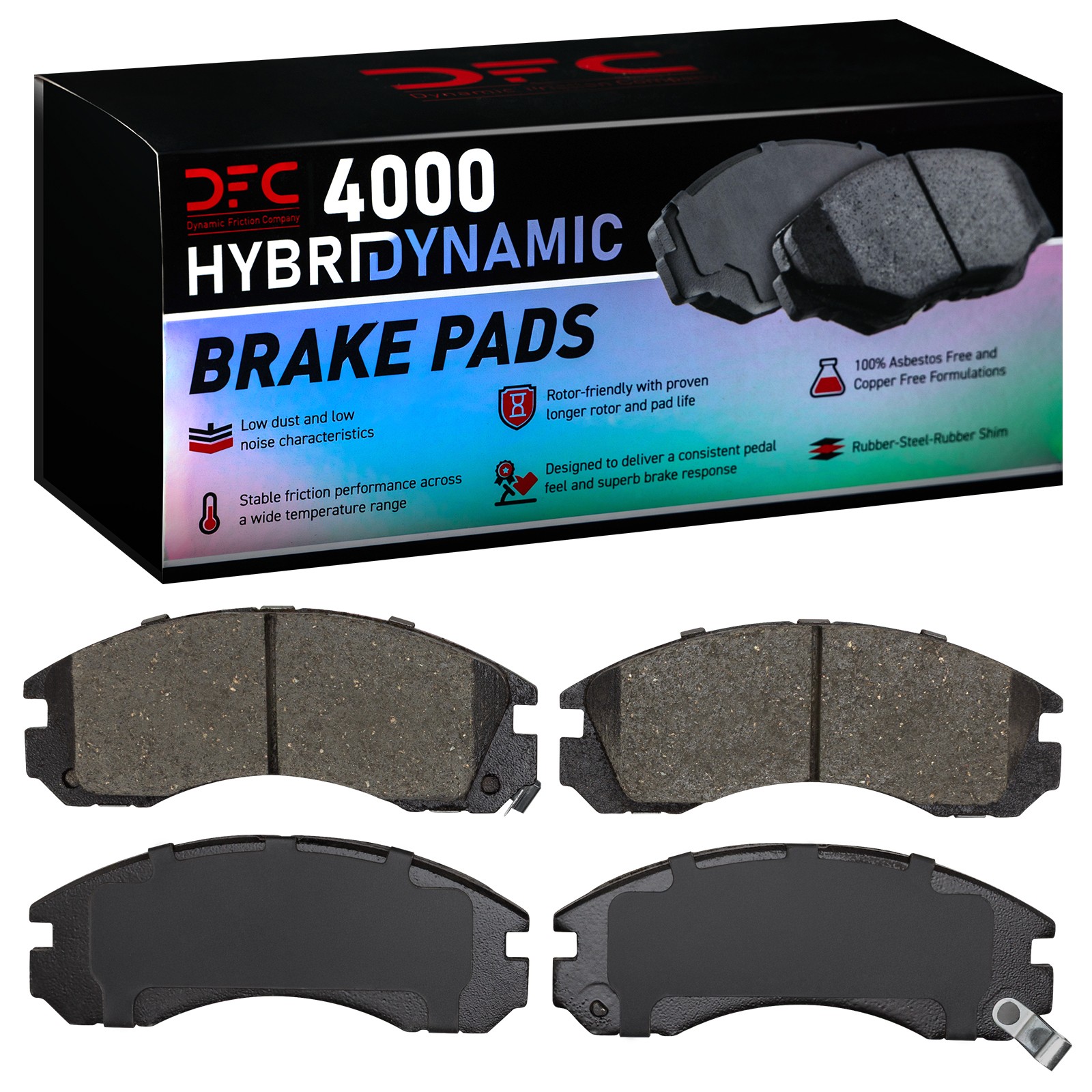 DYN 4000-0530-00 DFC 4000 HybriDynamic Brake Pads - Image 2