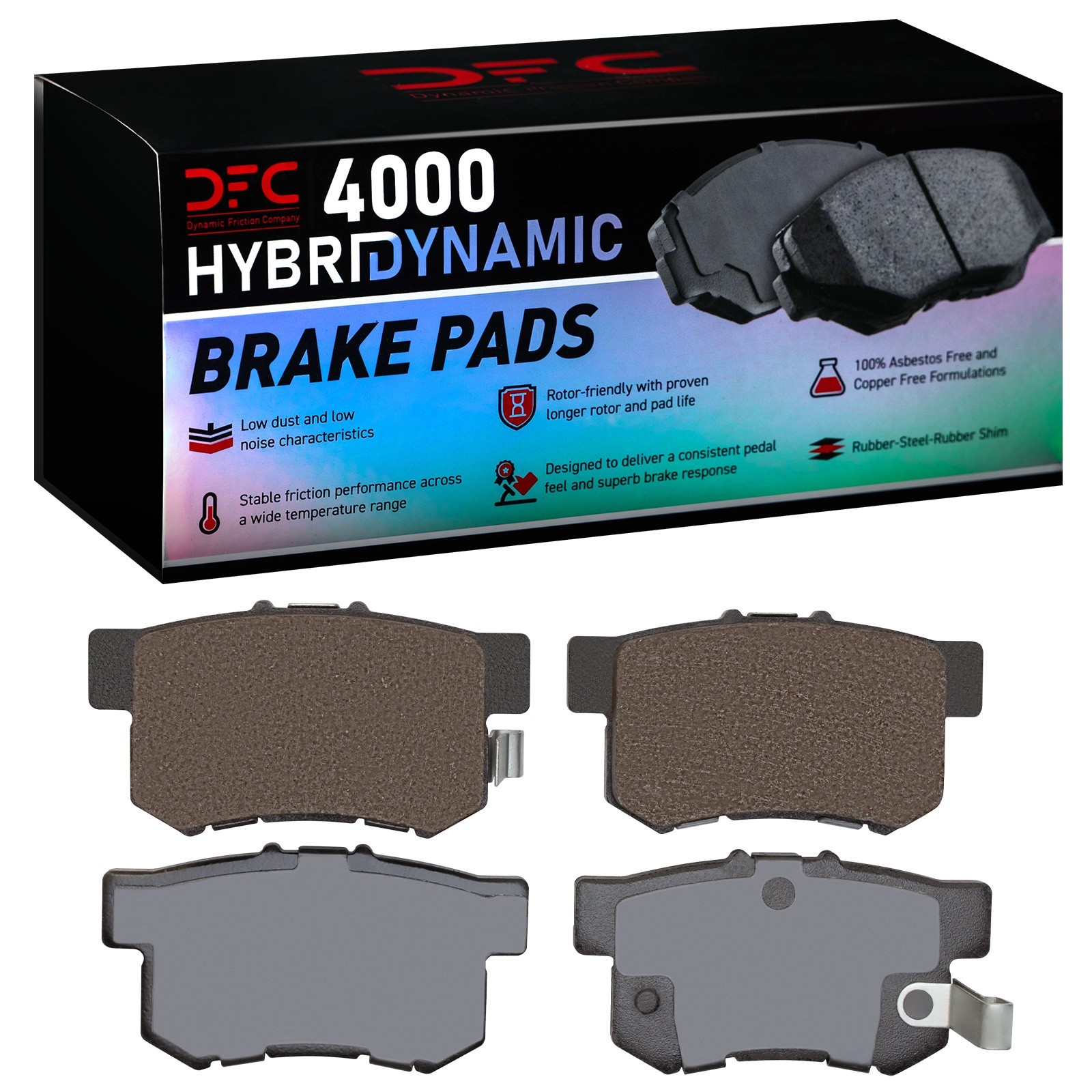 DYN 4000-0536-00 DFC 4000 HybriDynamic Brake Pads - Image 2