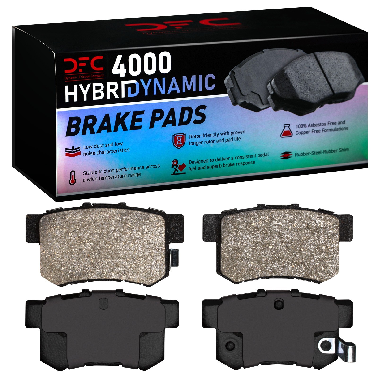 DYN 4000-0537-00 DFC 4000 HybriDynamic Brake Pads - Image 2