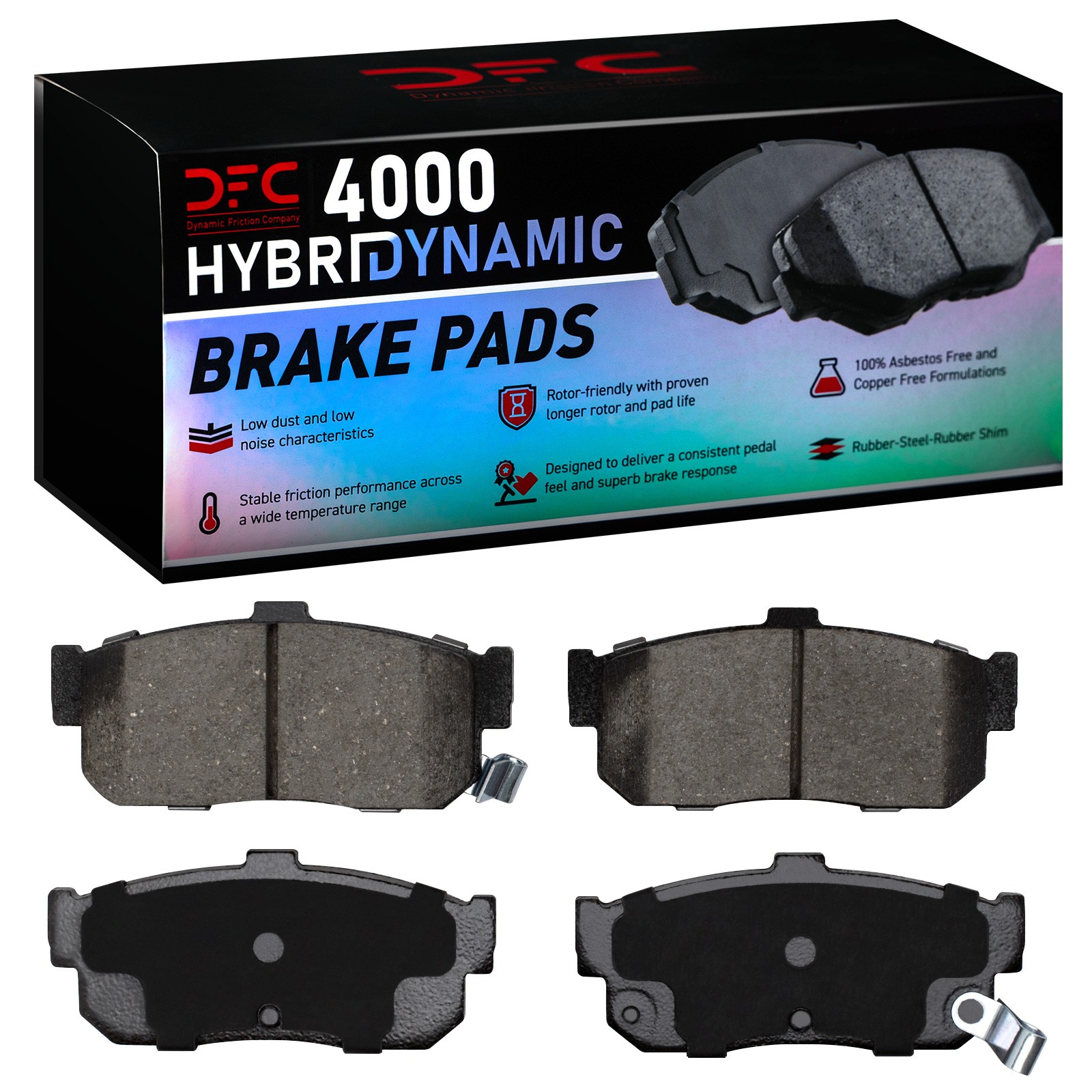 DYN 4000-0540-00 DFC 4000 HybriDynamic Brake Pads - Image 2
