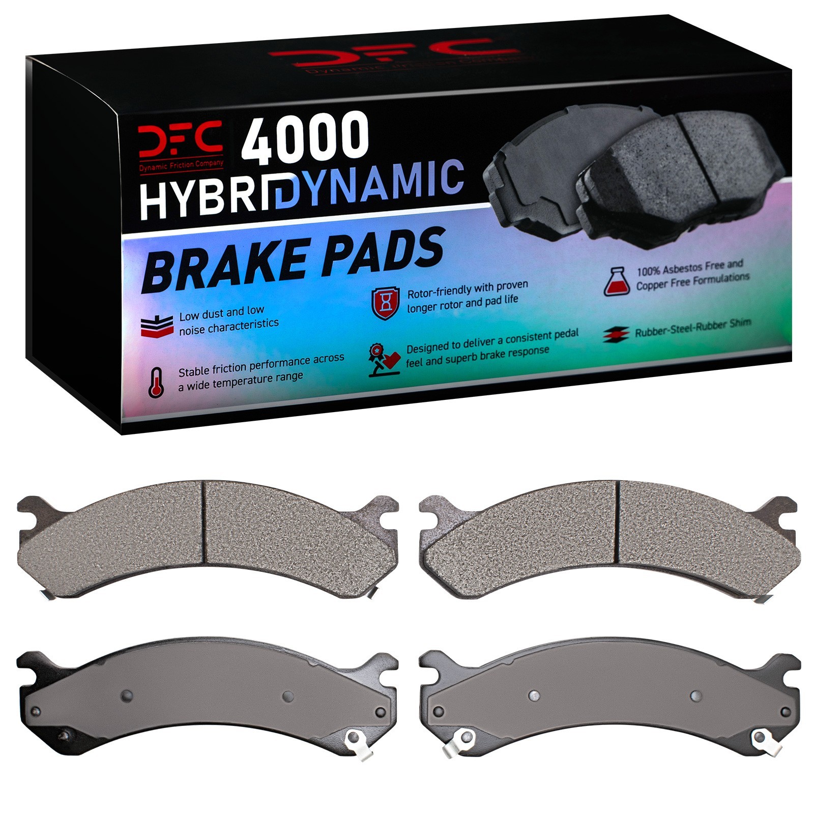 DYN-4000-0784-00 DFC 4000 HybriDynamic Brake Pads - Image 2